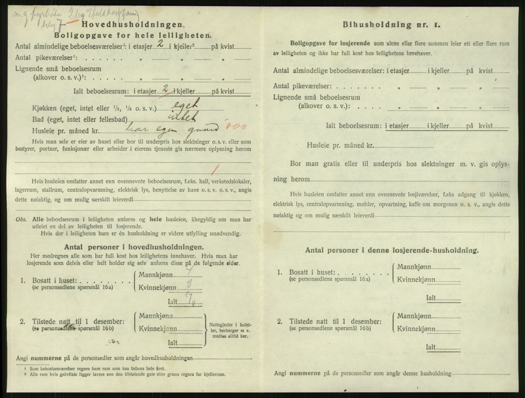 SAT, 1920 census for Namsos, 1920, p. 1620