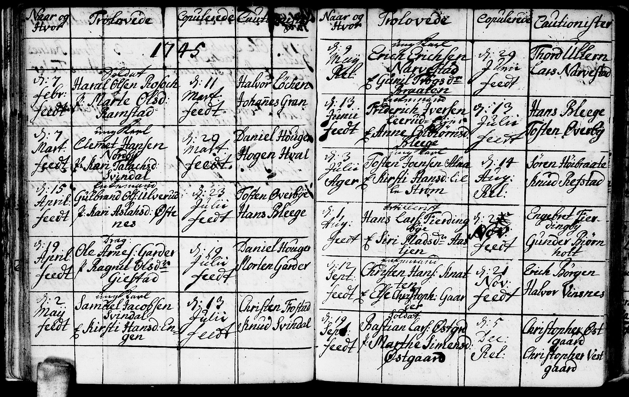 Fet prestekontor Kirkebøker, AV/SAO-A-10370a/F/Fa/L0001: Parish register (official) no. I 1, 1716-1751, p. 37