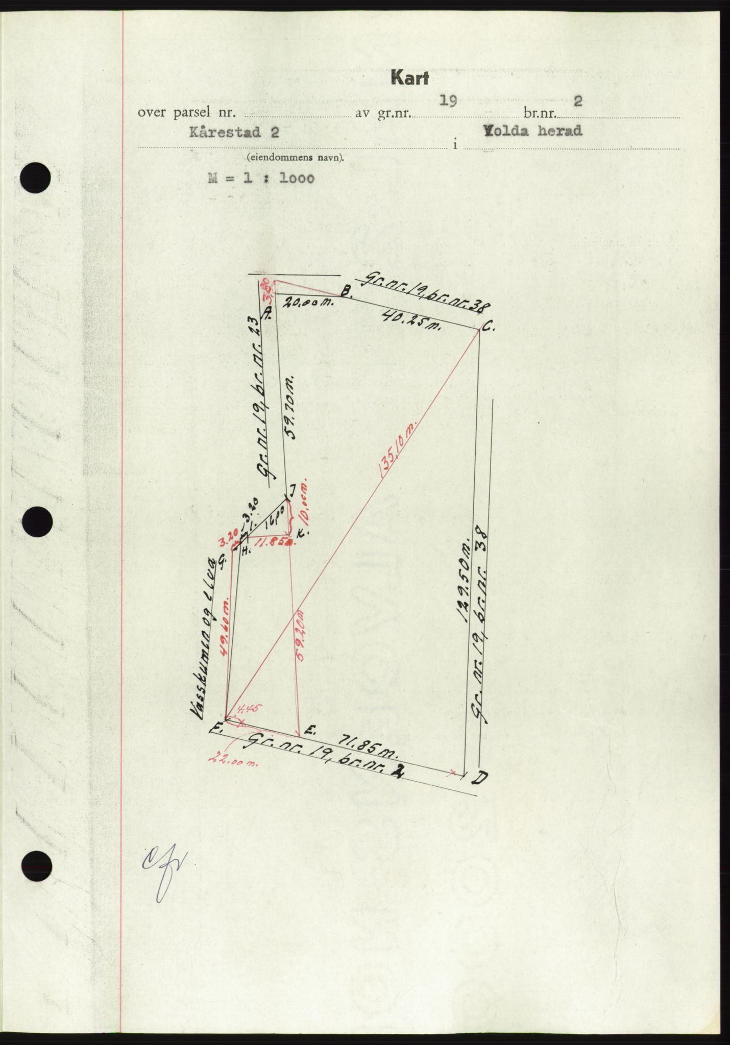 Søre Sunnmøre sorenskriveri, AV/SAT-A-4122/1/2/2C/L0082: Mortgage book no. 8A, 1948-1948, Diary no: : 626/1948