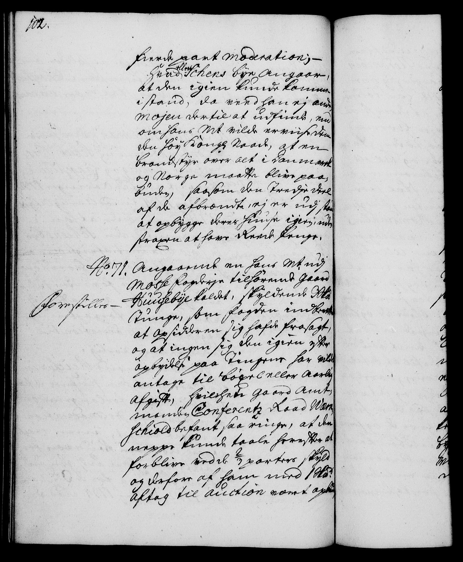 Rentekammeret, Kammerkanselliet, RA/EA-3111/G/Gh/Gha/L0015: Norsk ekstraktmemorialprotokoll (merket RK 53.60), 1733, p. 102