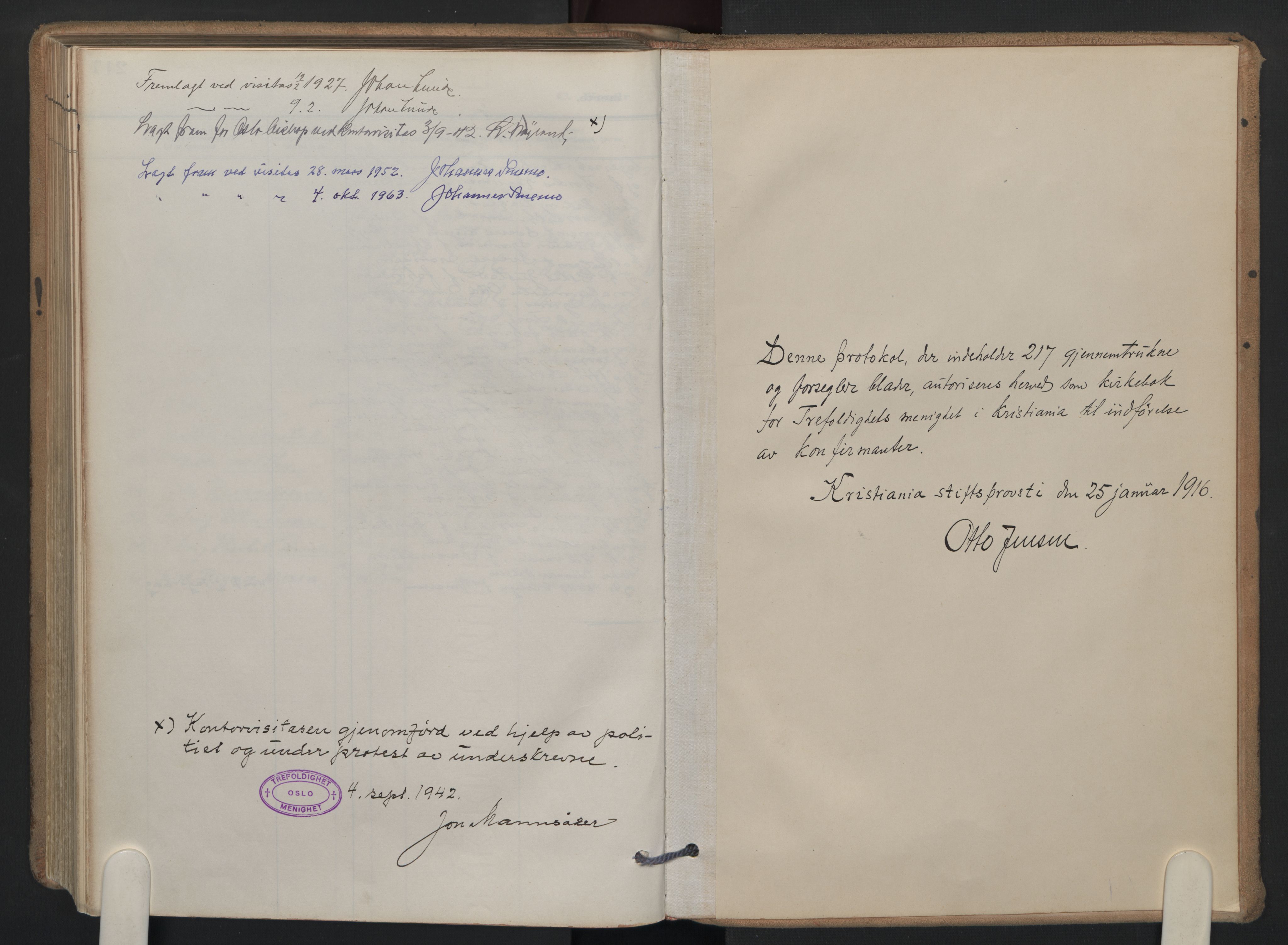 Trefoldighet prestekontor Kirkebøker, AV/SAO-A-10882/F/Fb/L0005: Parish register (official) no. II 5, 1915-1960