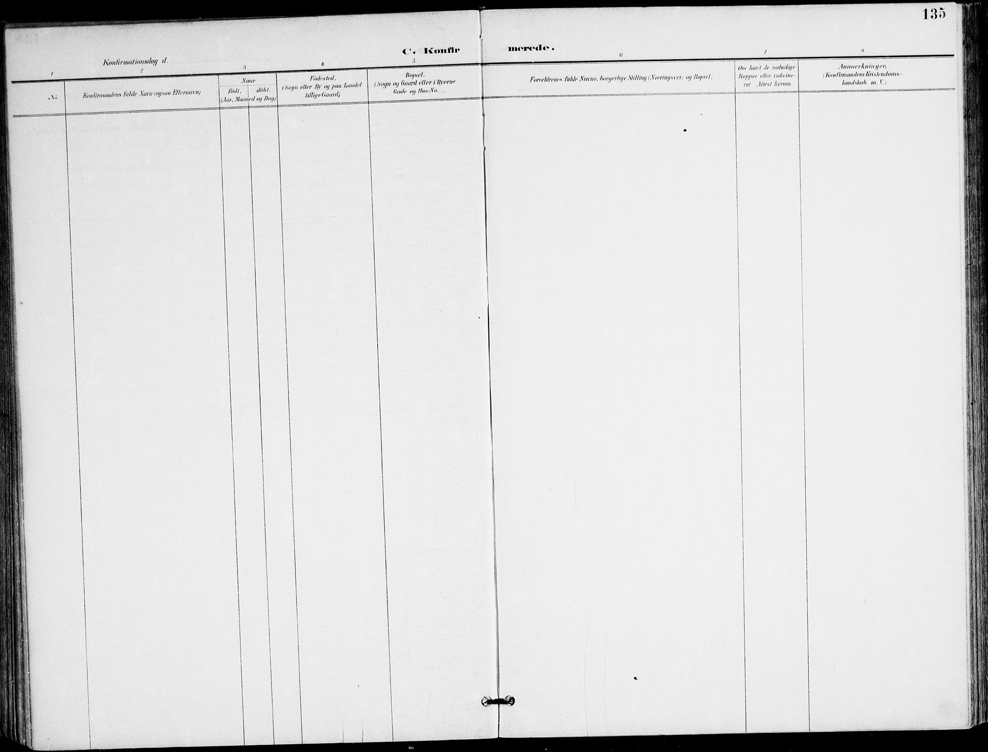 Ministerialprotokoller, klokkerbøker og fødselsregistre - Nordland, AV/SAT-A-1459/895/L1372: Parish register (official) no. 895A07, 1894-1914, p. 135