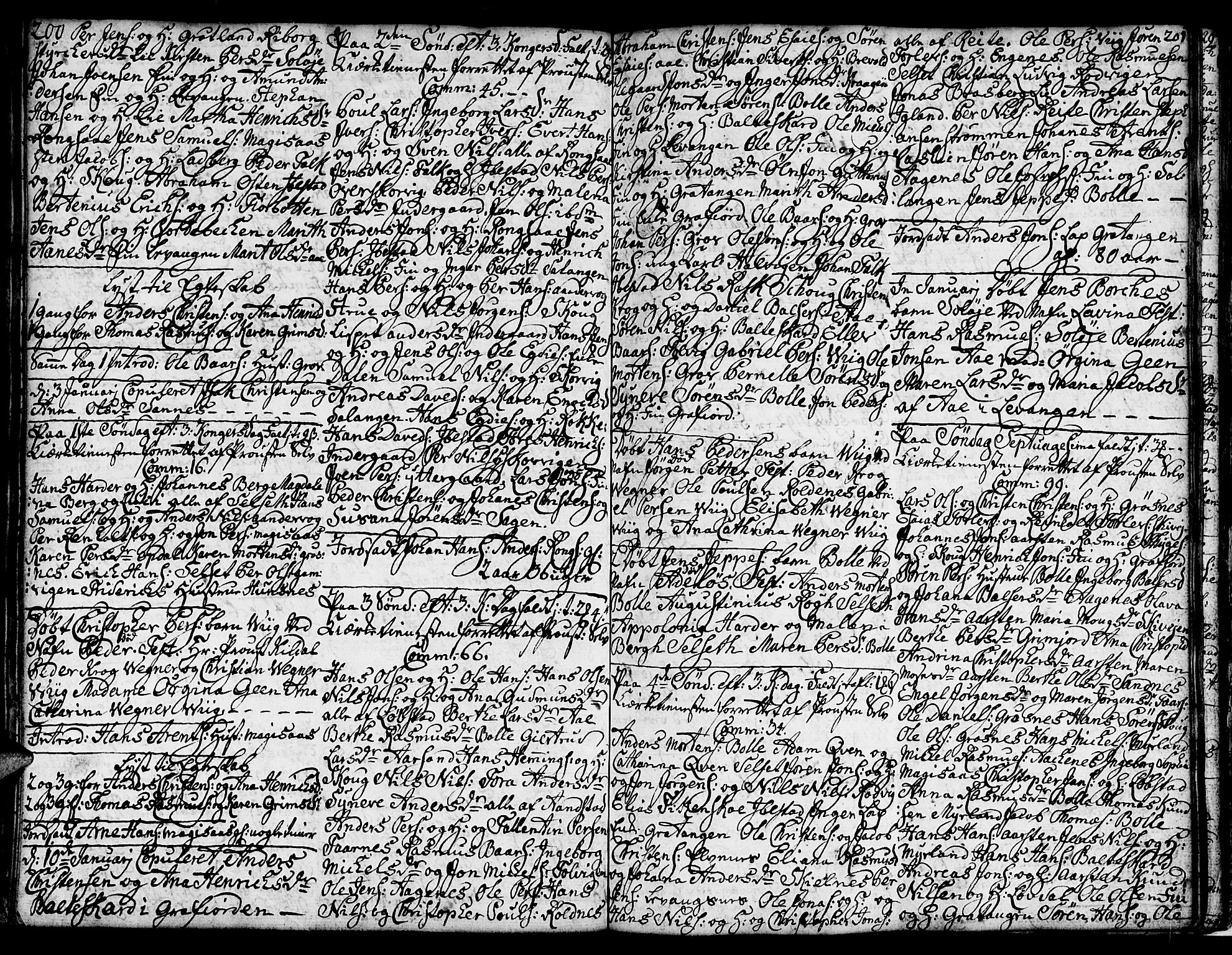 Ibestad sokneprestembete, SATØ/S-0077/H/Ha/Hab/L0001klokker: Parish register (copy) no. 1, 1776-1808, p. 200-201