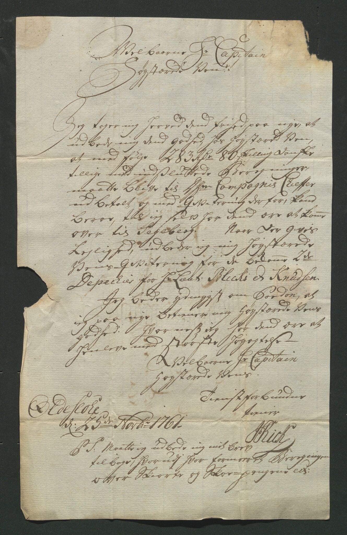 Åker i Vang, Hedmark, og familien Todderud, AV/SAH-ARK-010/J/Jc/L0002: Korrespondanse, 1753-1762, p. 392