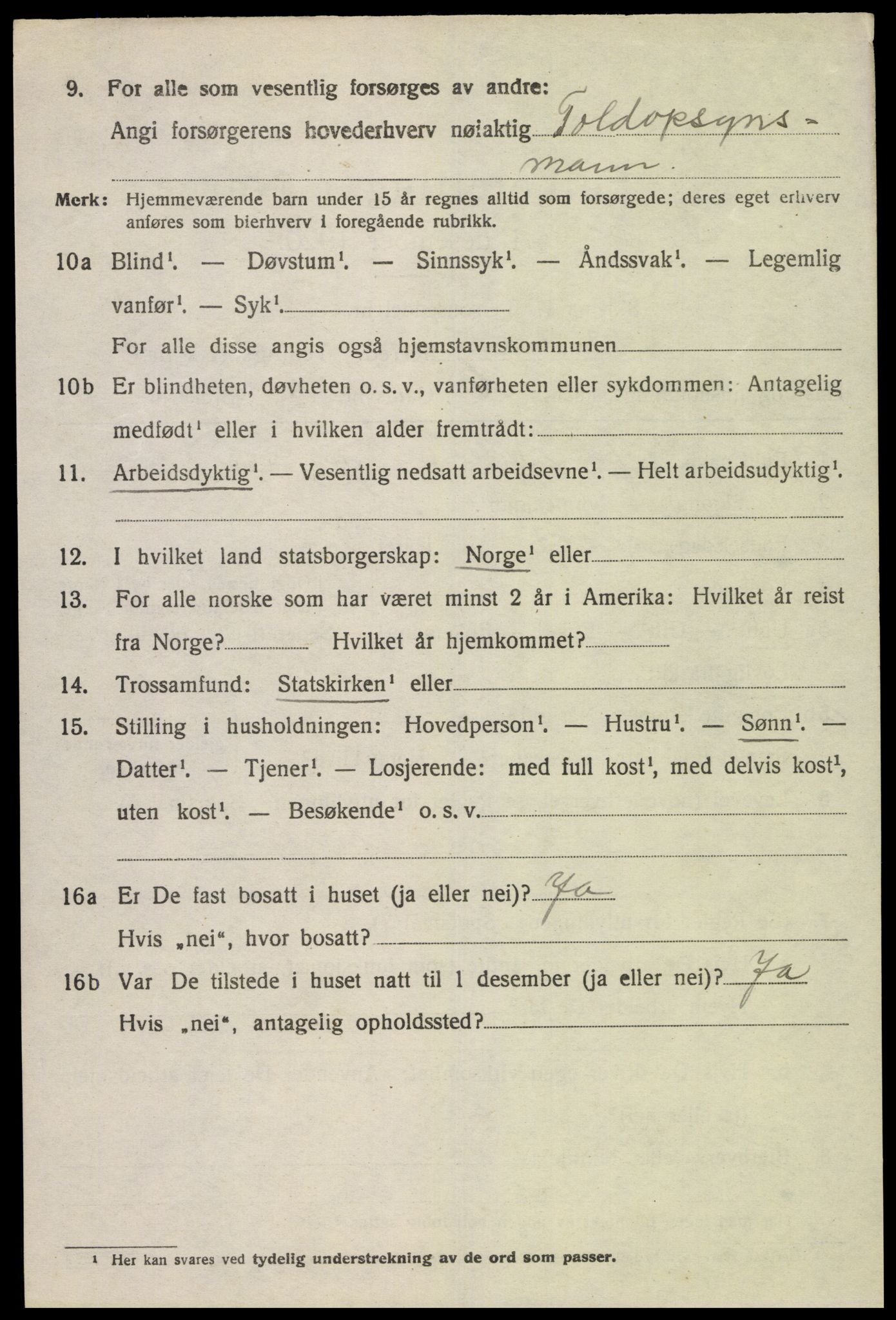SAK, 1920 census for Hidra, 1920, p. 4089