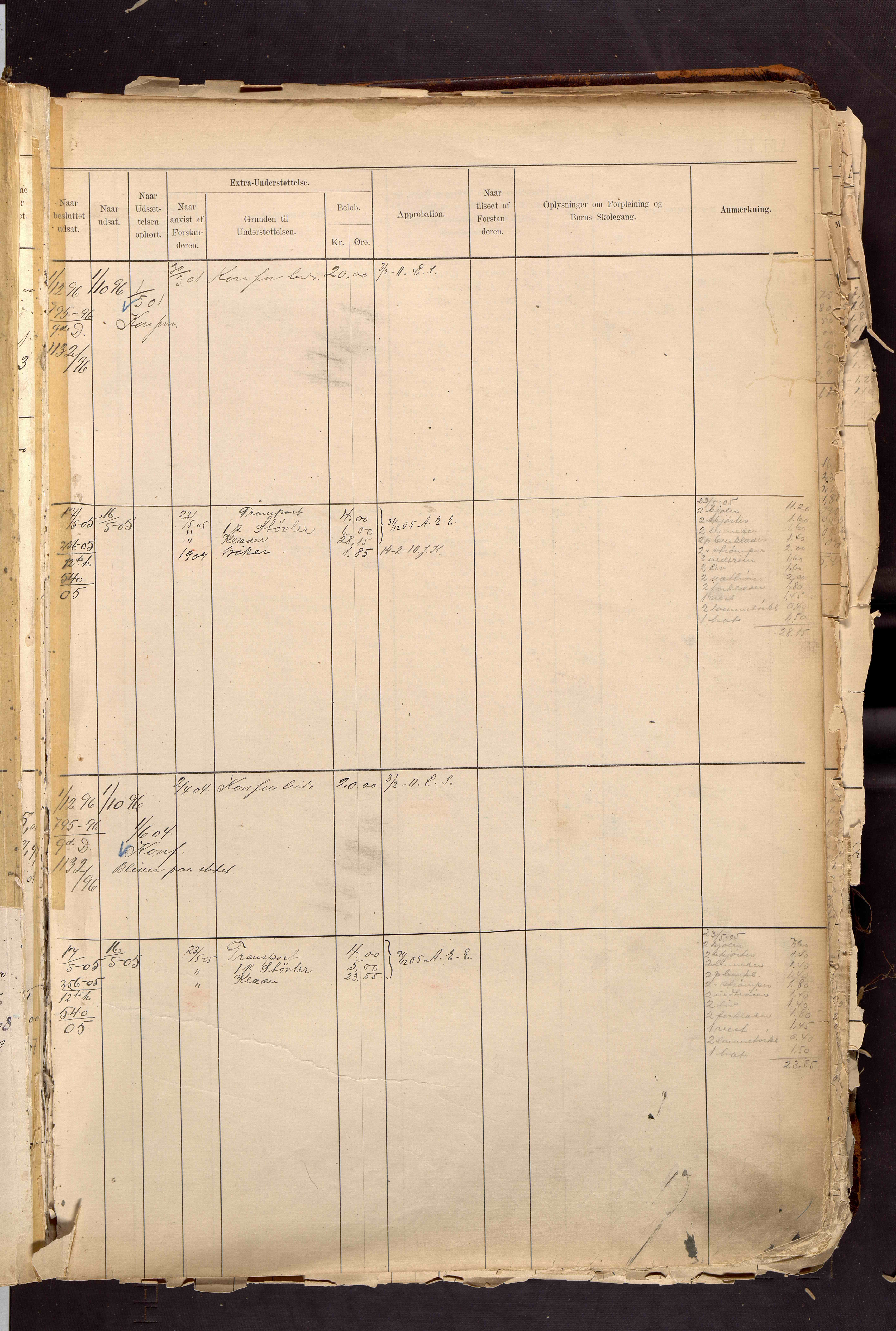 Fattigvesenet, OBA/A-20045/H/Hd/L0007: Manntallsprotokoll. Mnr. 1001-1604, 1897-1910, p. 269