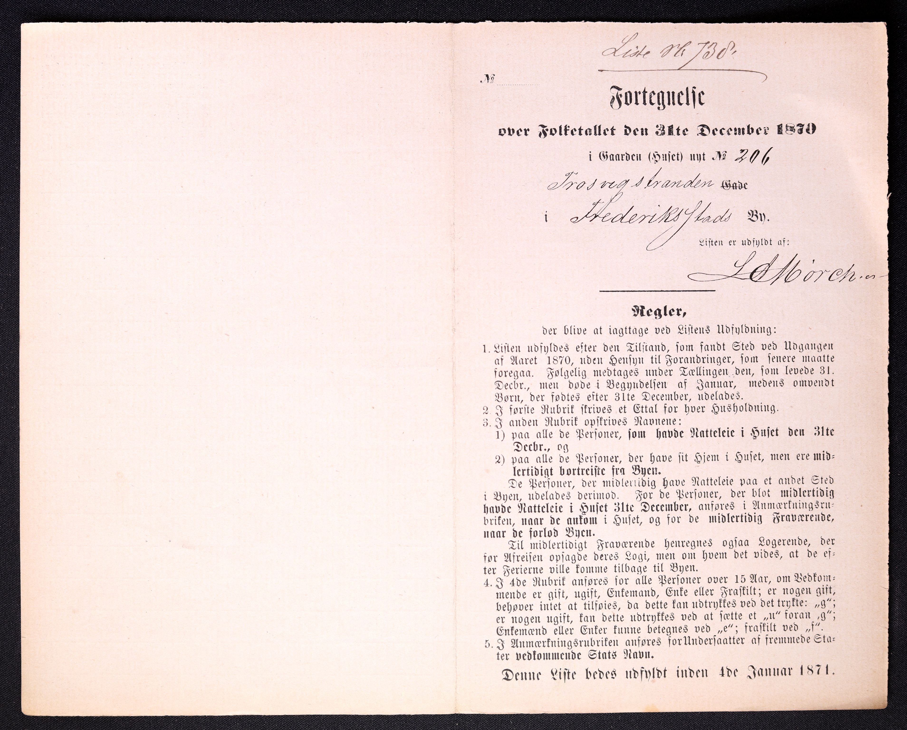 RA, 1870 census for 0103 Fredrikstad, 1870, p. 1477