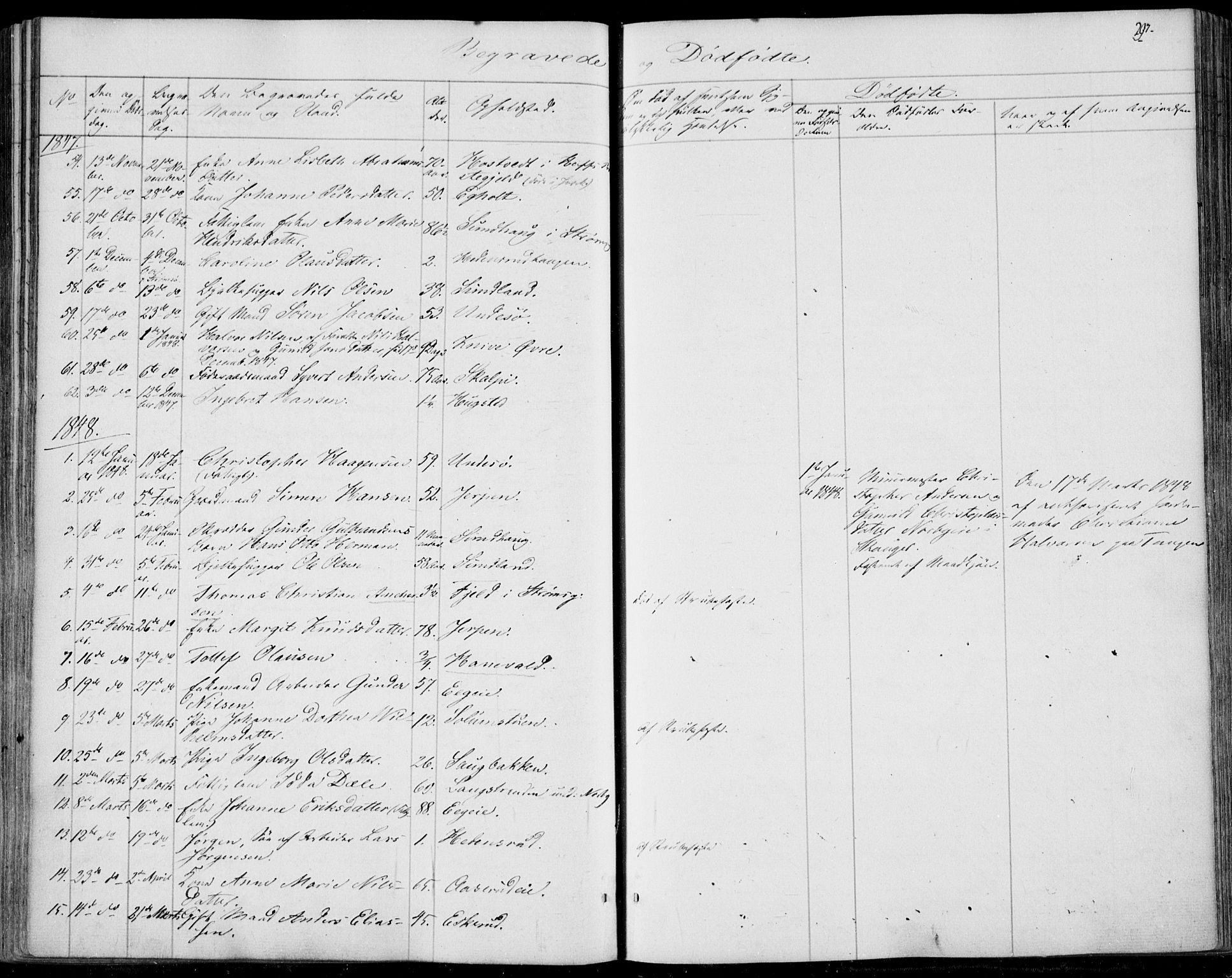 Skoger kirkebøker, SAKO/A-59/F/Fa/L0003: Parish register (official) no. I 3, 1842-1861, p. 297