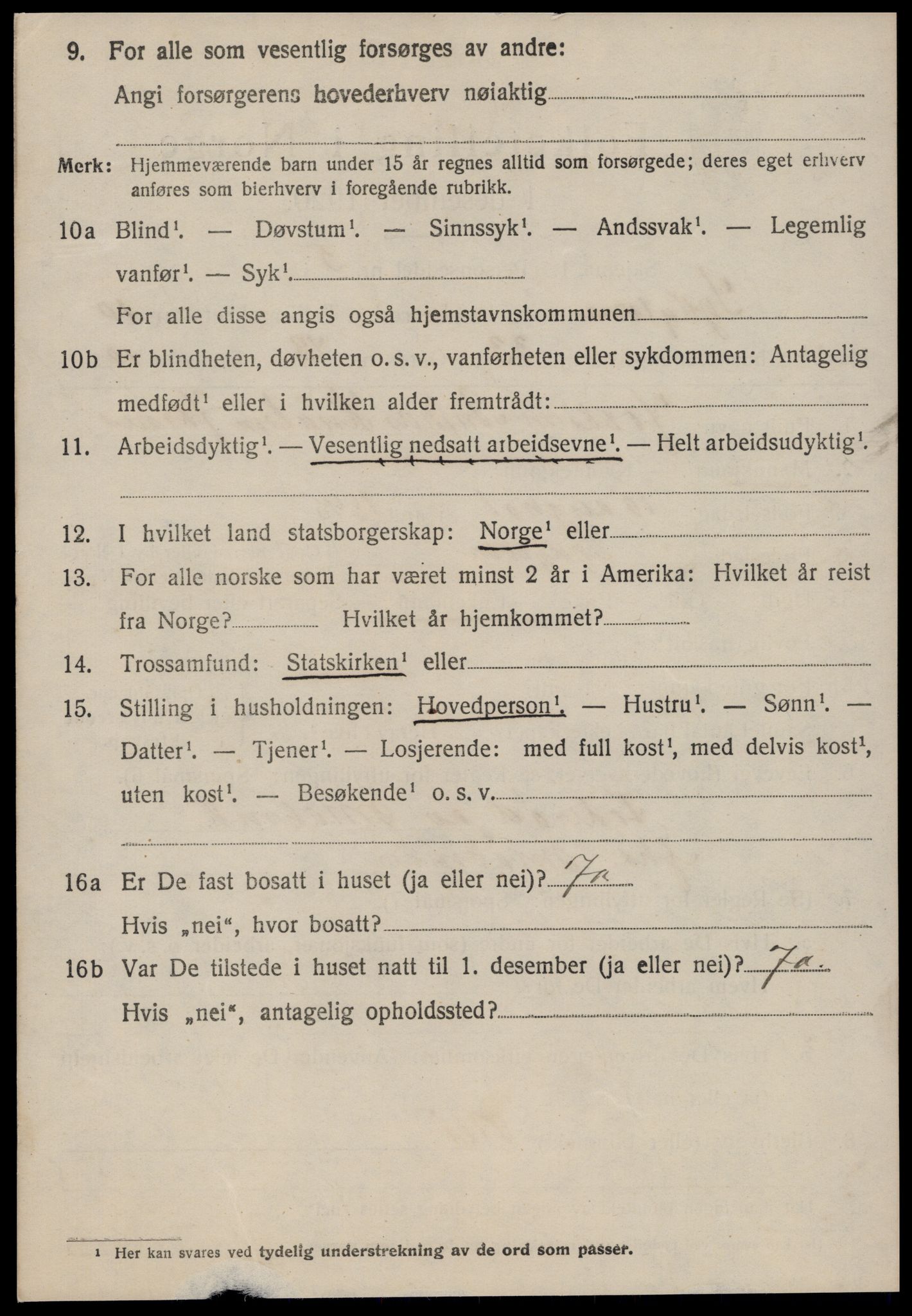 SAT, 1920 census for Sykkylven, 1920, p. 5410