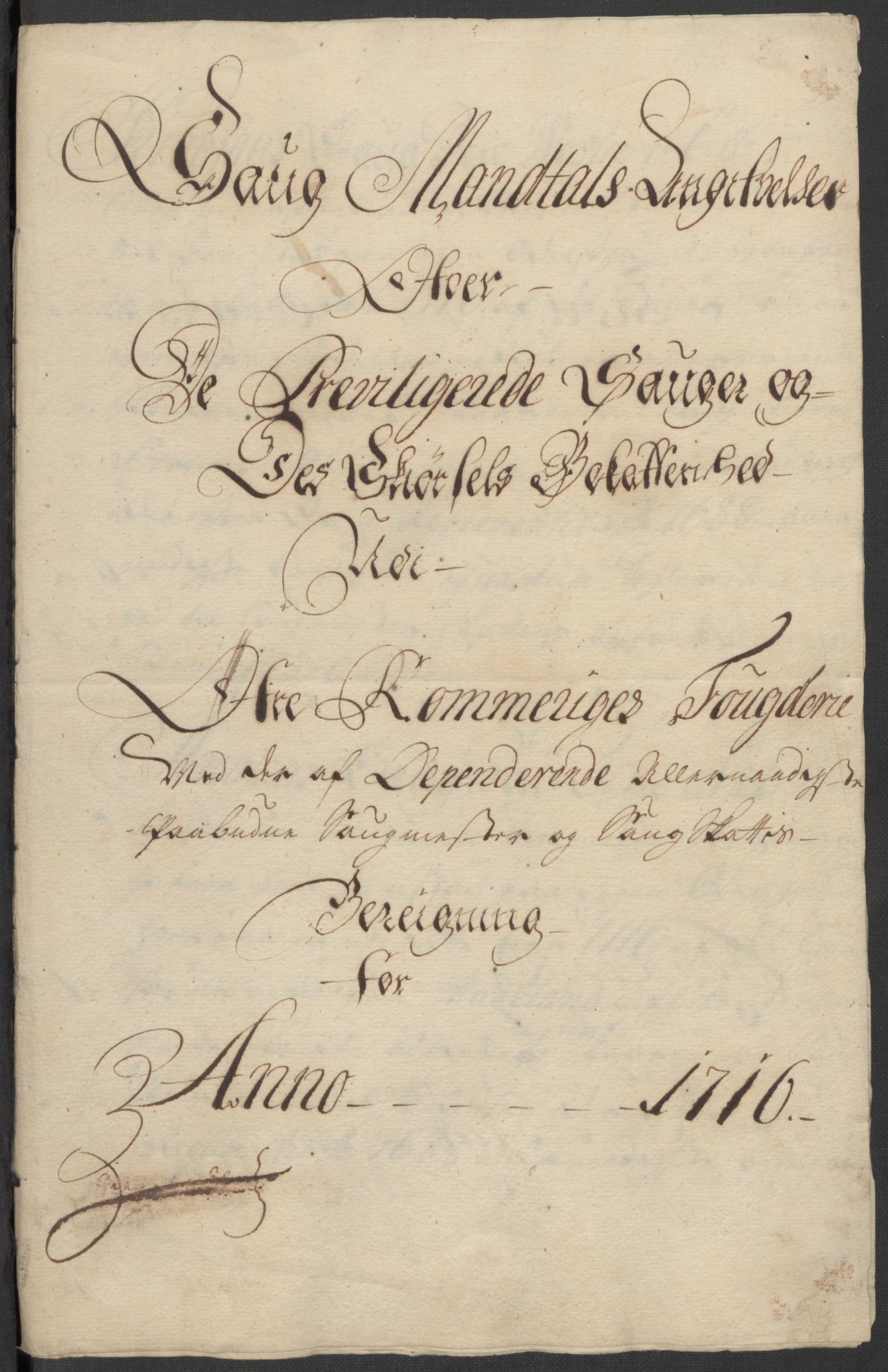 Rentekammeret inntil 1814, Reviderte regnskaper, Fogderegnskap, AV/RA-EA-4092/R12/L0725: Fogderegnskap Øvre Romerike, 1716, p. 152