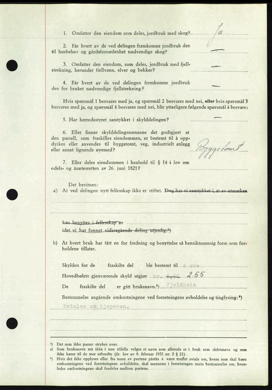 Nedenes sorenskriveri, AV/SAK-1221-0006/G/Gb/Gba/L0057: Mortgage book no. A9, 1947-1947, Diary no: : 1088/1947