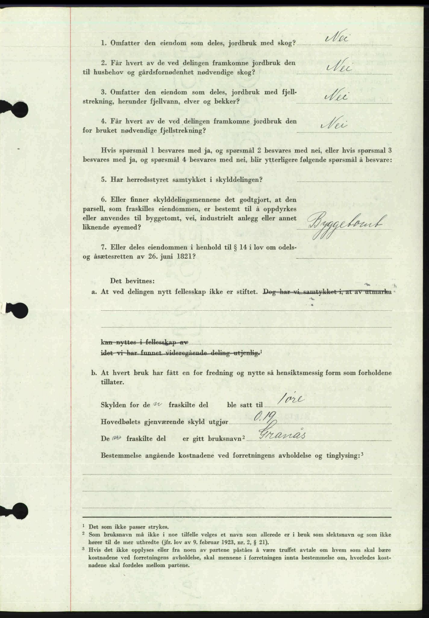 Toten tingrett, SAH/TING-006/H/Hb/Hbc/L0013: Mortgage book no. Hbc-13, 1945-1945, Diary no: : 1674/1945