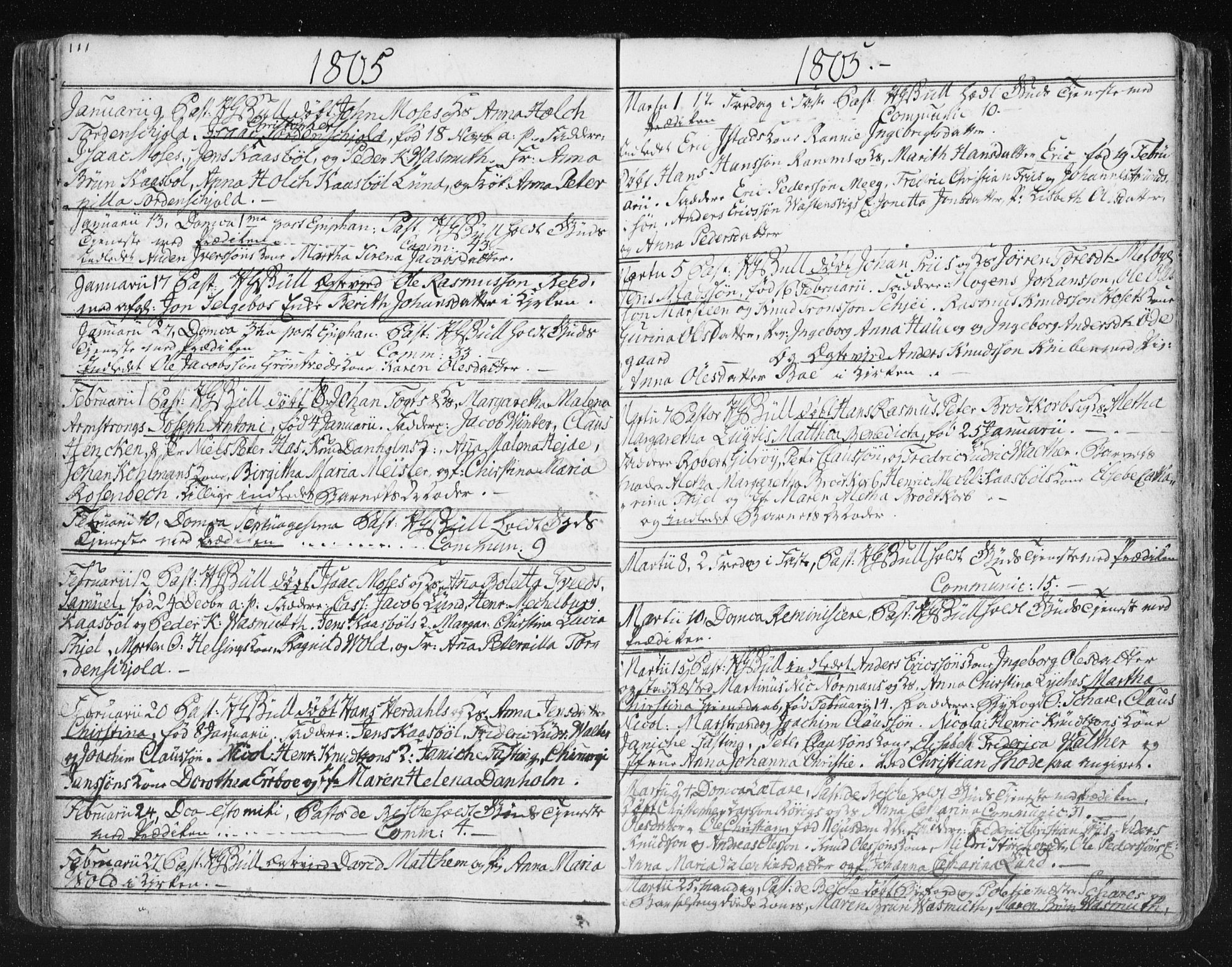Ministerialprotokoller, klokkerbøker og fødselsregistre - Møre og Romsdal, SAT/A-1454/572/L0841: Parish register (official) no. 572A04, 1784-1819, p. 111