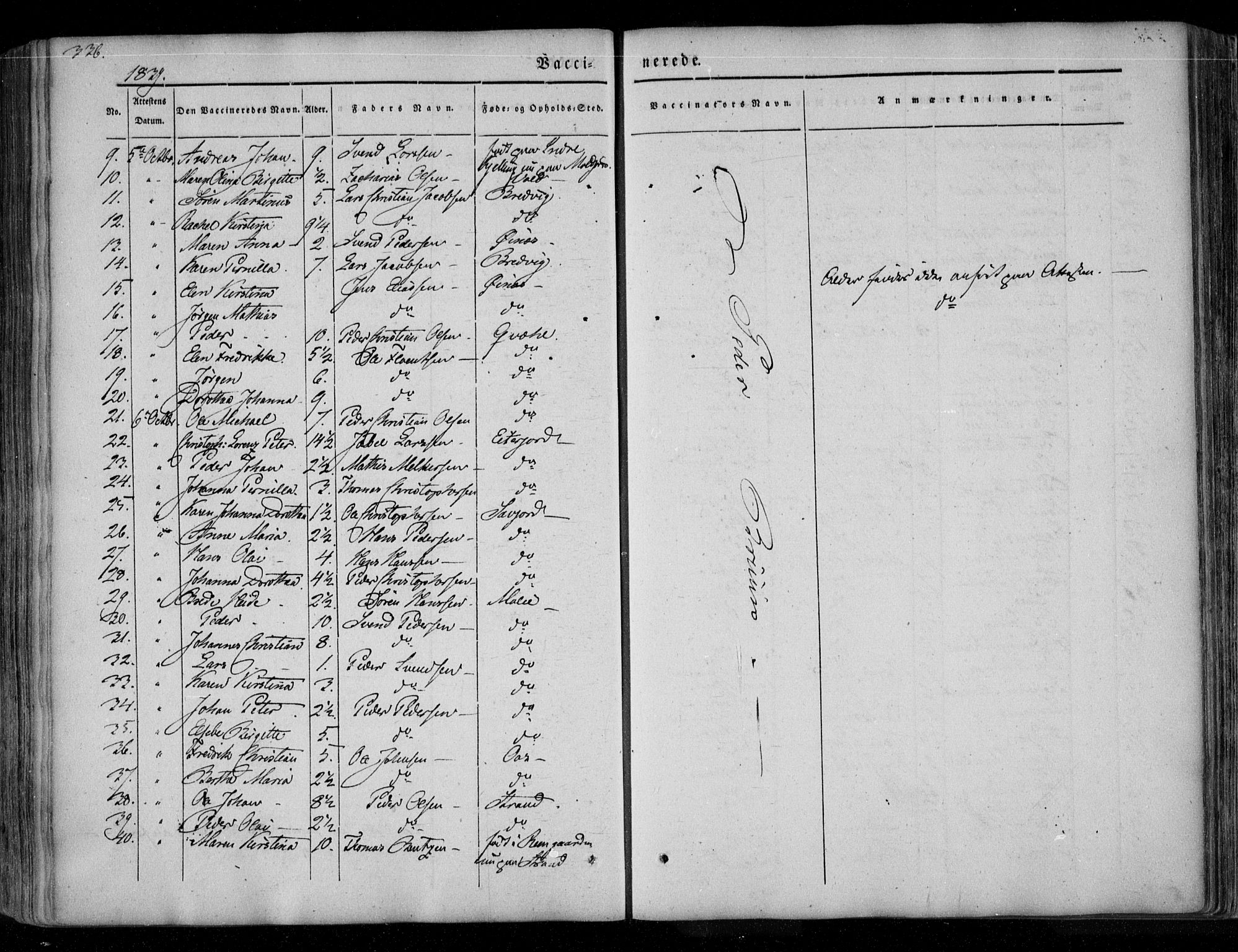 Ministerialprotokoller, klokkerbøker og fødselsregistre - Nordland, SAT/A-1459/846/L0644: Parish register (official) no. 846A02, 1837-1872, p. 336