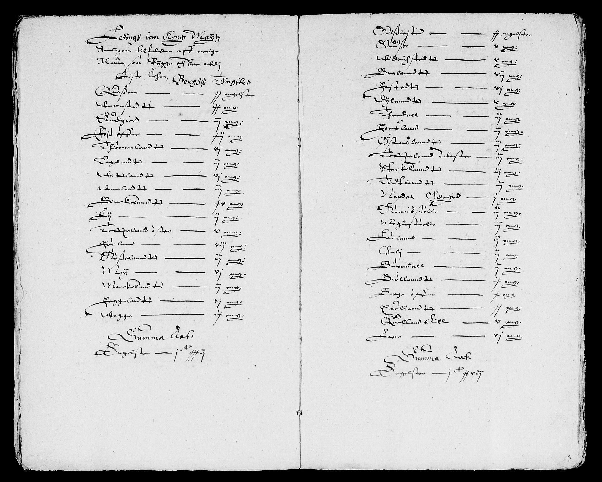 Rentekammeret inntil 1814, Reviderte regnskaper, Lensregnskaper, AV/RA-EA-5023/R/Rb/Rbr/L0008: Lista len, 1623-1627