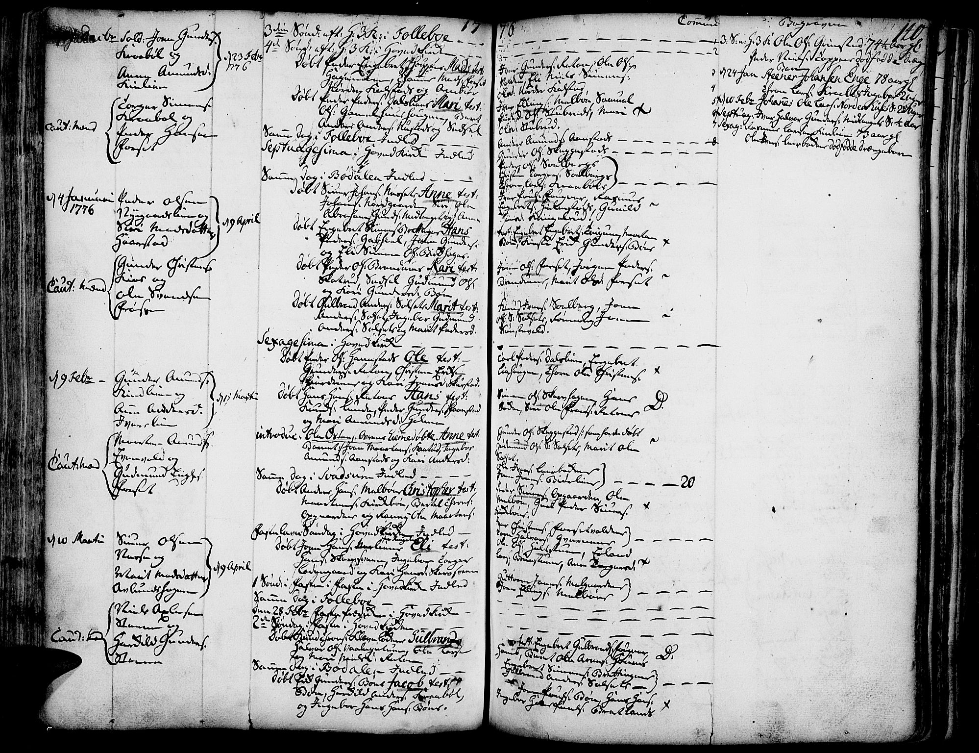 Gausdal prestekontor, SAH/PREST-090/H/Ha/Haa/L0003: Parish register (official) no. 3, 1758-1809, p. 140