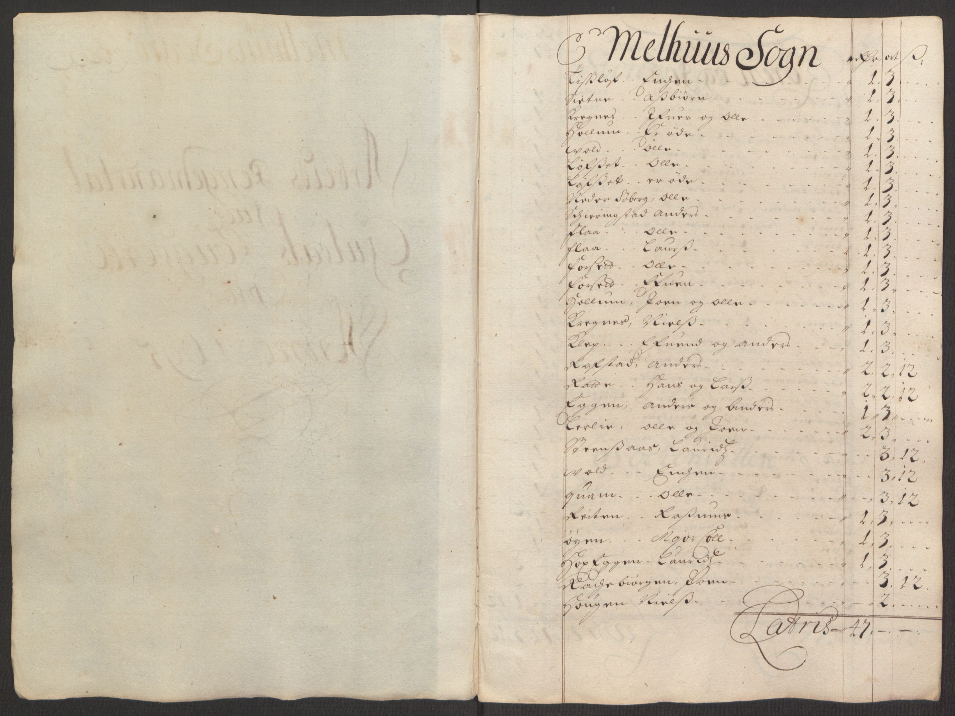 Rentekammeret inntil 1814, Reviderte regnskaper, Fogderegnskap, AV/RA-EA-4092/R60/L3945: Fogderegnskap Orkdal og Gauldal, 1695, p. 377