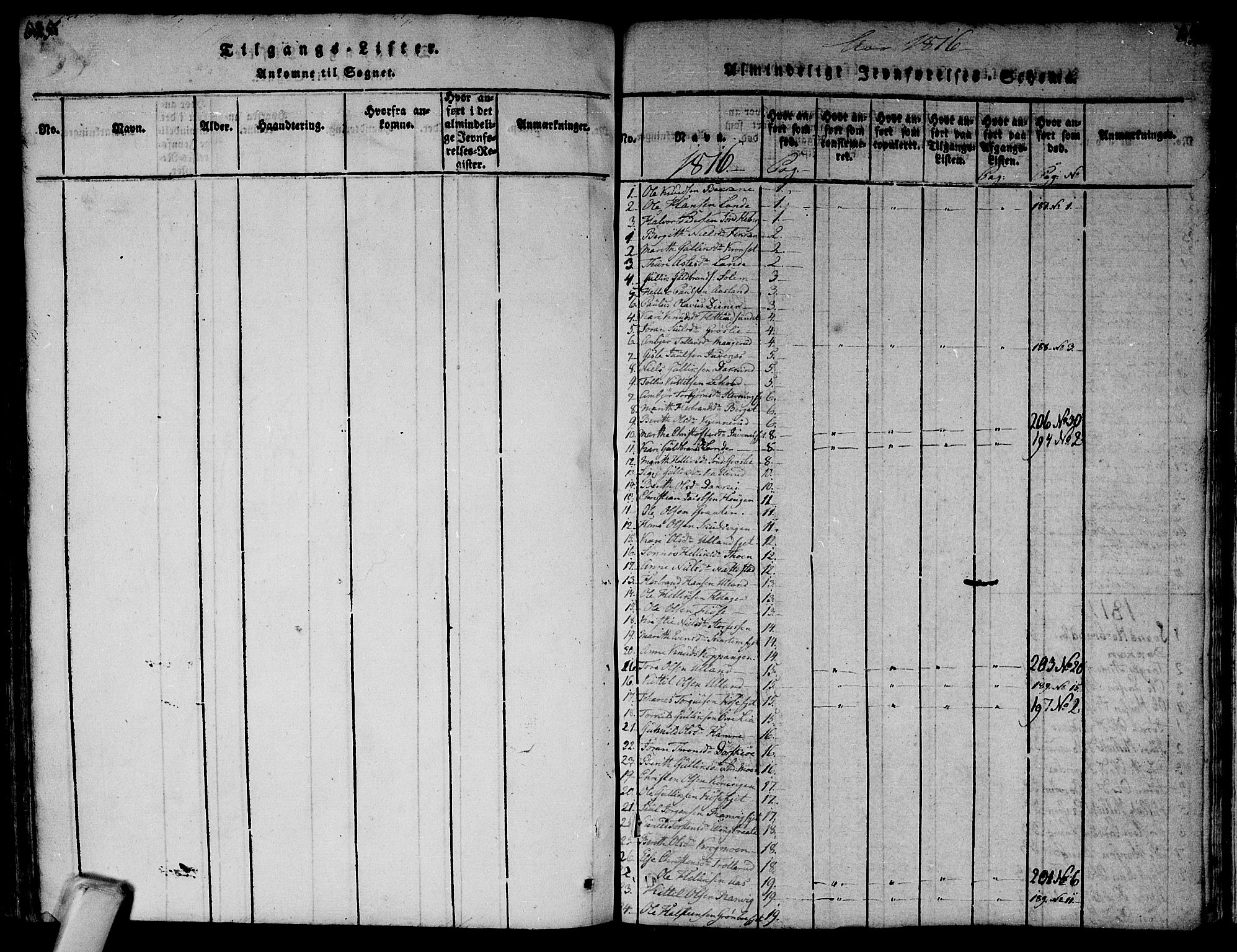 Flesberg kirkebøker, SAKO/A-18/F/Fa/L0005: Parish register (official) no. I 5, 1816-1834, p. 645-646