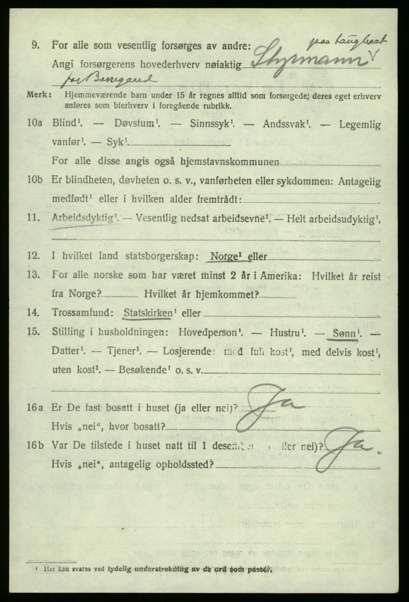 SAO, 1920 census for Hvaler, 1920, p. 4127