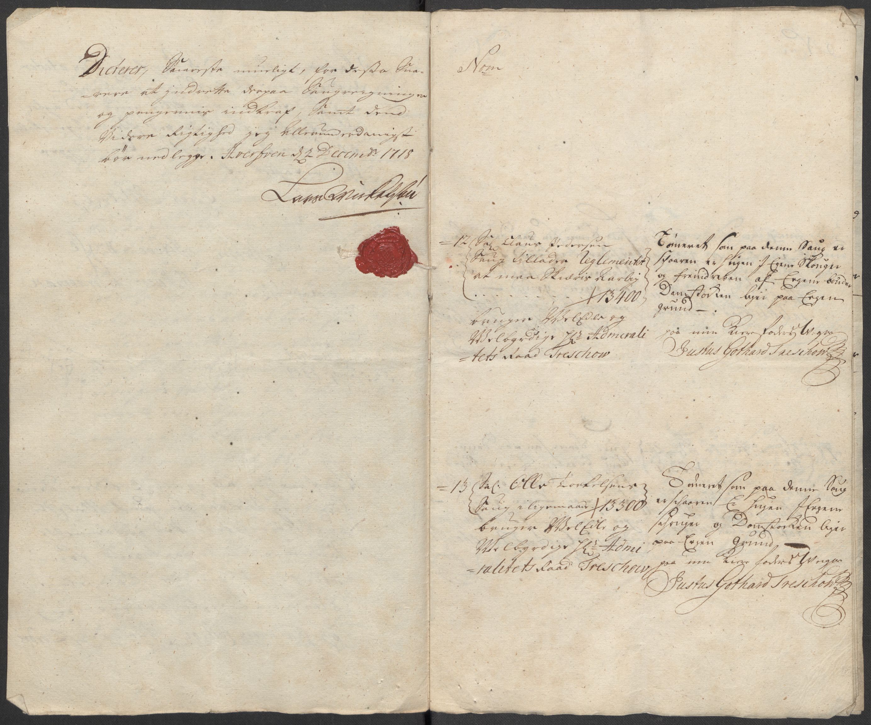 Rentekammeret inntil 1814, Reviderte regnskaper, Fogderegnskap, AV/RA-EA-4092/R23/L1476: Fogderegnskap Ringerike og Hallingdal, 1718, p. 60