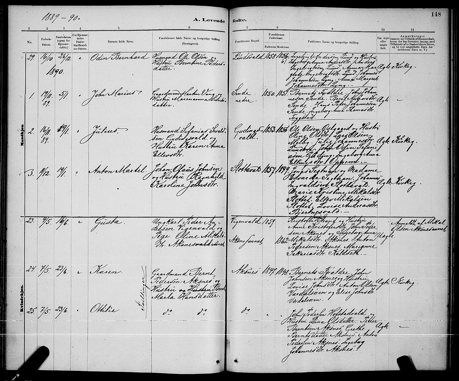 Ministerialprotokoller, klokkerbøker og fødselsregistre - Nord-Trøndelag, AV/SAT-A-1458/723/L0256: Parish register (copy) no. 723C04, 1879-1890, p. 148
