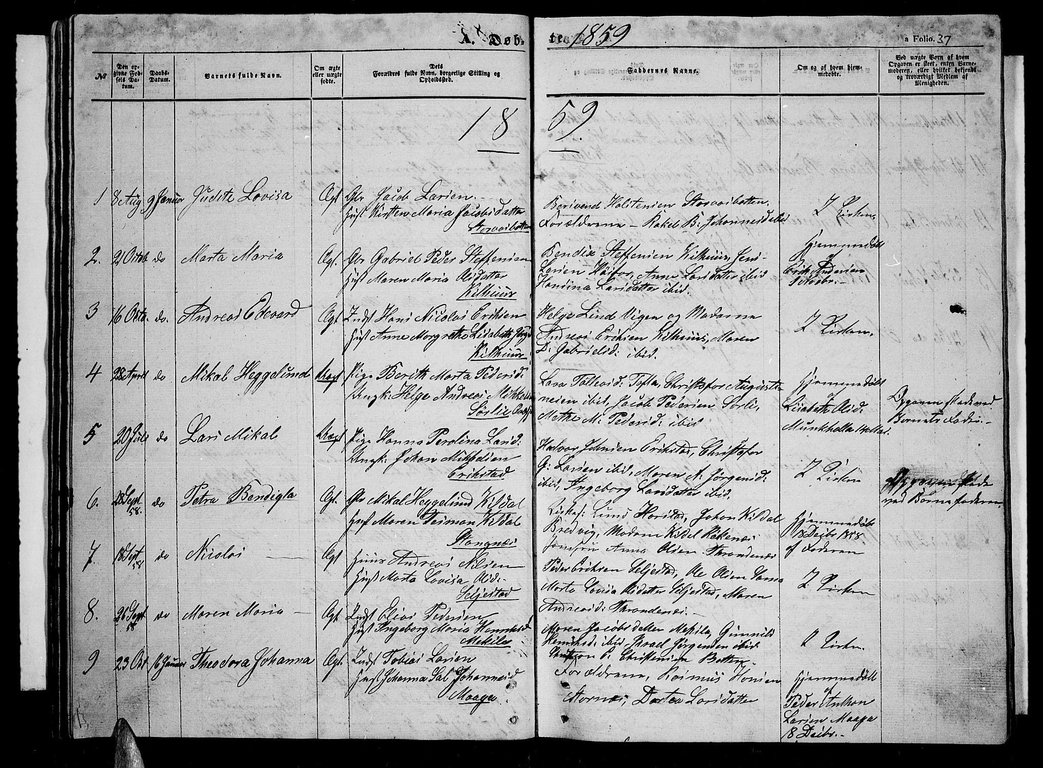 Trondenes sokneprestkontor, SATØ/S-1319/H/Hb/L0007klokker: Parish register (copy) no. 7, 1855-1862, p. 37