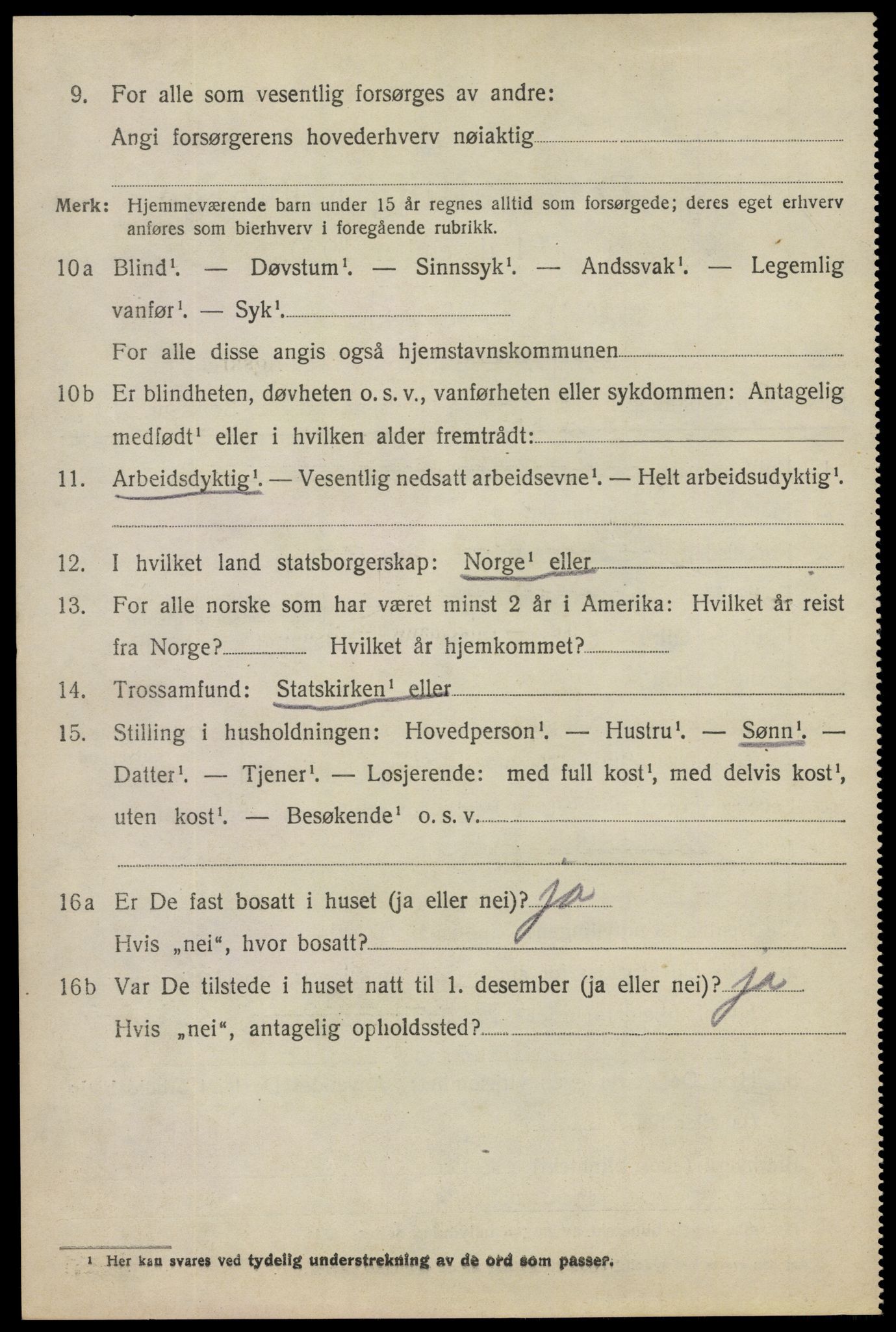 SAO, 1920 census for Mysen, 1920, p. 1868