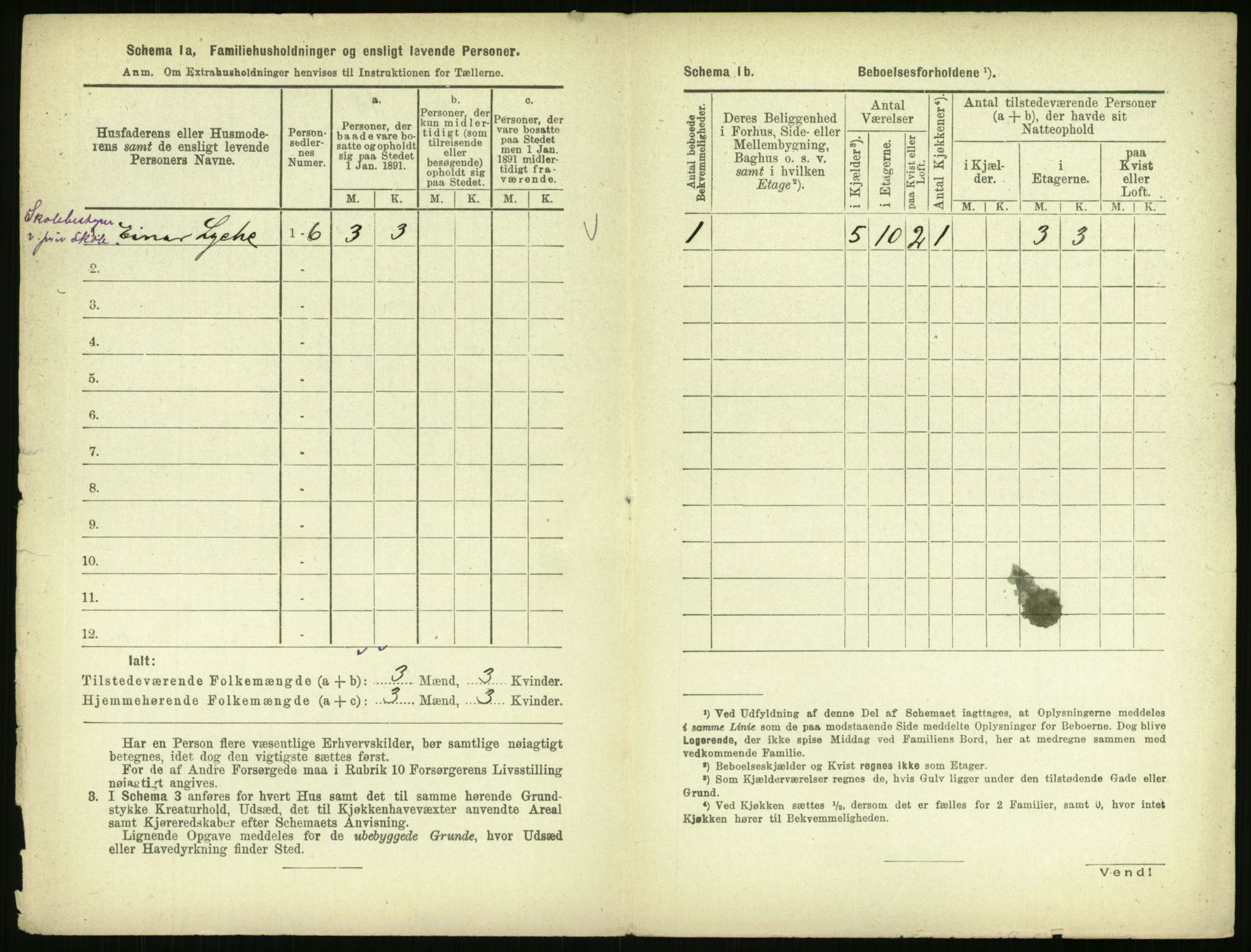 RA, 1891 census for 0301 Kristiania, 1891, p. 28336