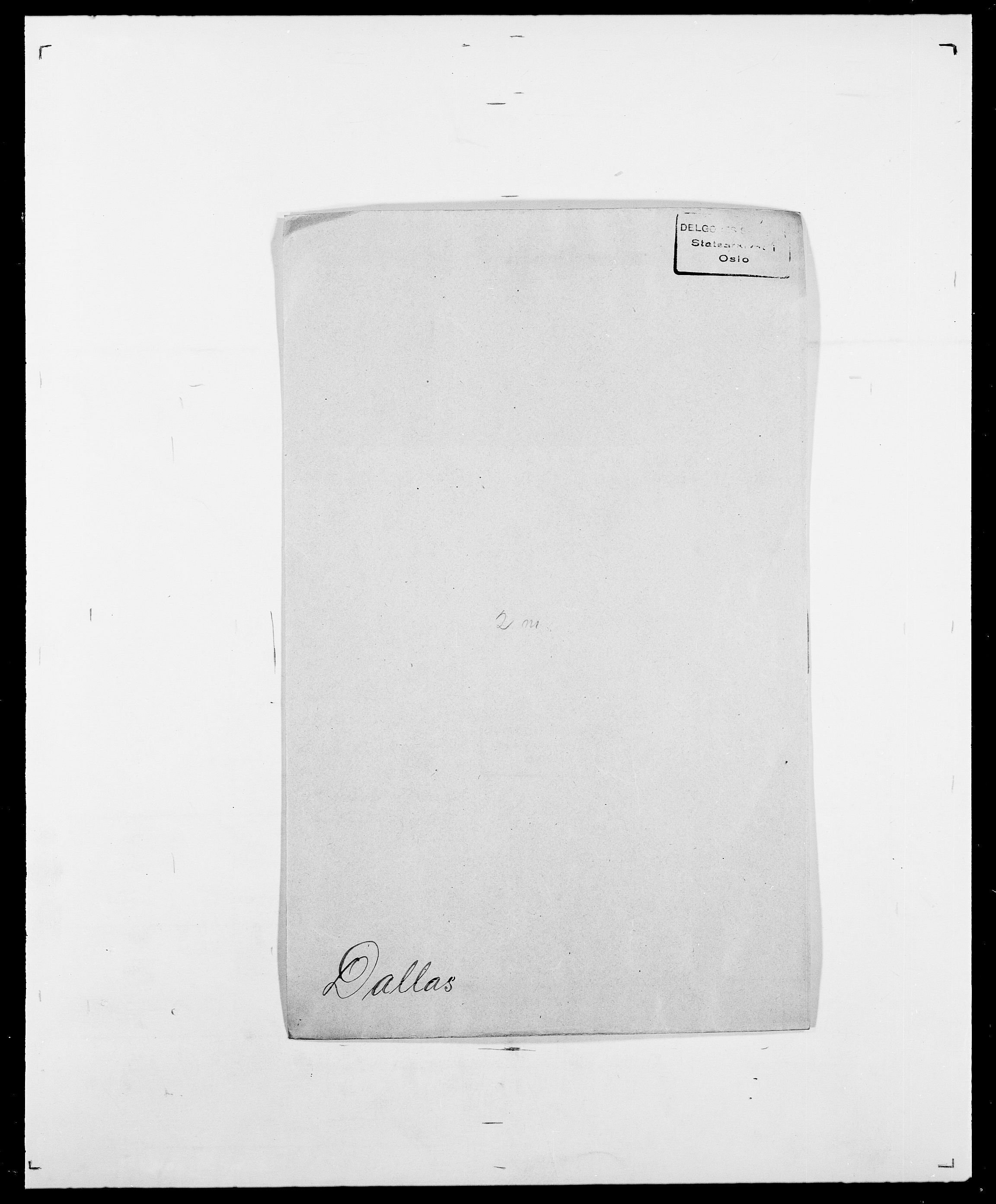 Delgobe, Charles Antoine - samling, SAO/PAO-0038/D/Da/L0009: Dahl - v. Düren, p. 258