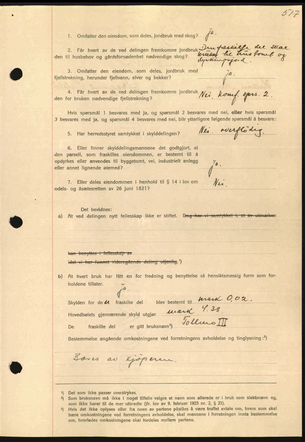 Nordmøre sorenskriveri, SAT/A-4132/1/2/2Ca: Mortgage book no. A86, 1939-1939, Diary no: : 1555/1939