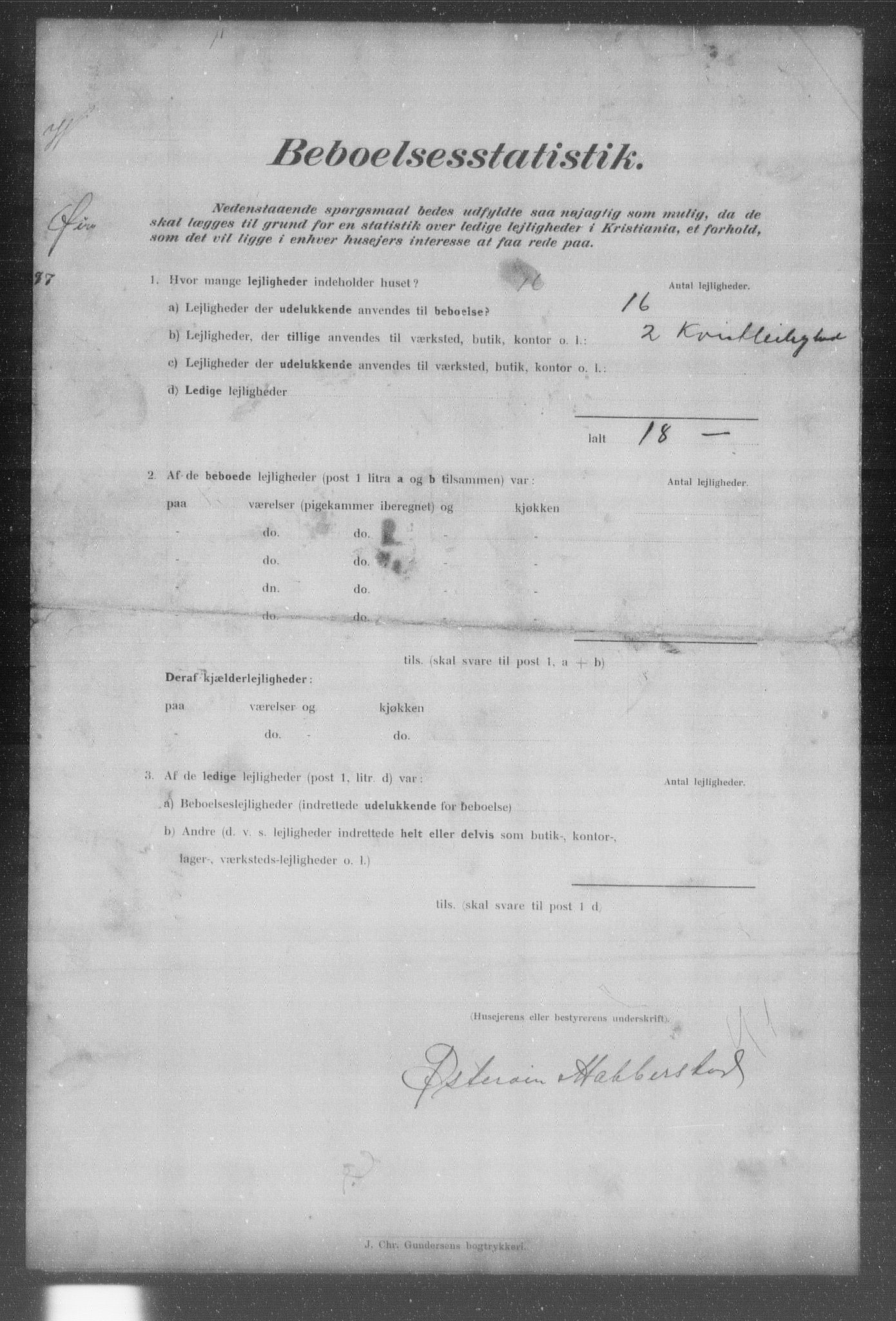 OBA, Municipal Census 1902 for Kristiania, 1902, p. 23794