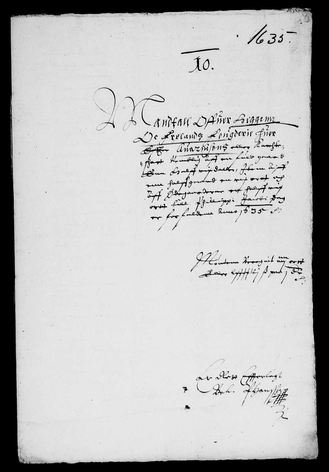 Rentekammeret inntil 1814, Reviderte regnskaper, Lensregnskaper, AV/RA-EA-5023/R/Rb/Rba/L0121: Akershus len, 1634-1635