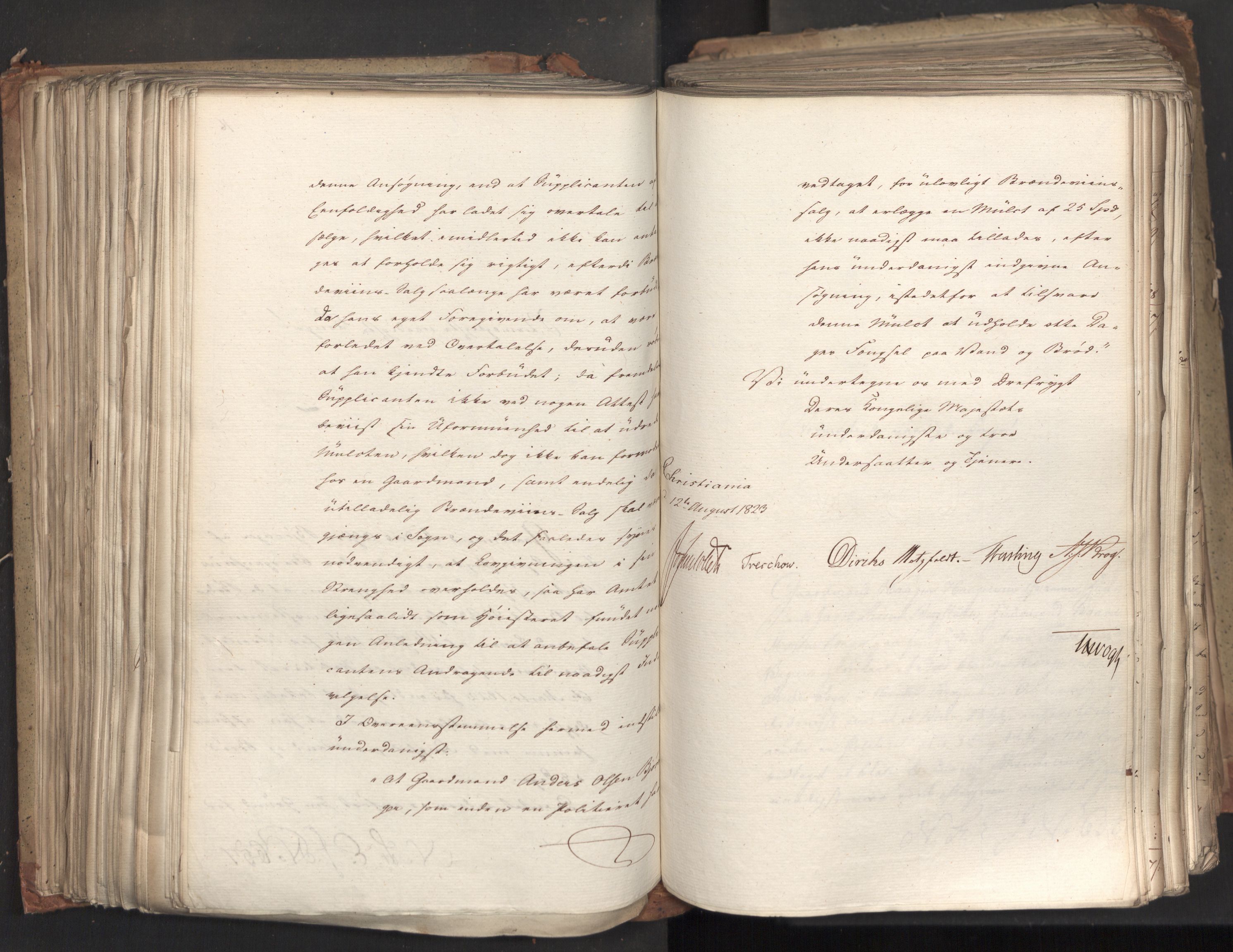 Statsrådsavdelingen i Stockholm, AV/RA-S-1003/D/Da/L0035: Regjeringsinnstillinger nr. 541-840, 1823, p. 303