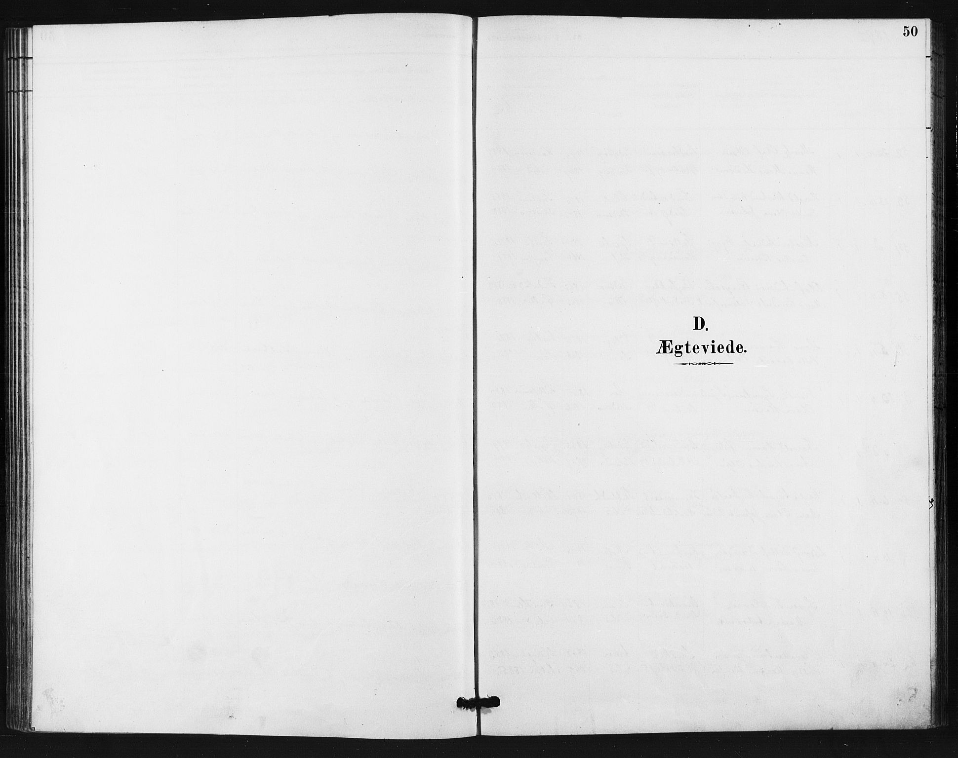 Kampen prestekontor Kirkebøker, SAO/A-10853/F/Fa/L0006: Parish register (official) no. I 6, 1889-1896, p. 50