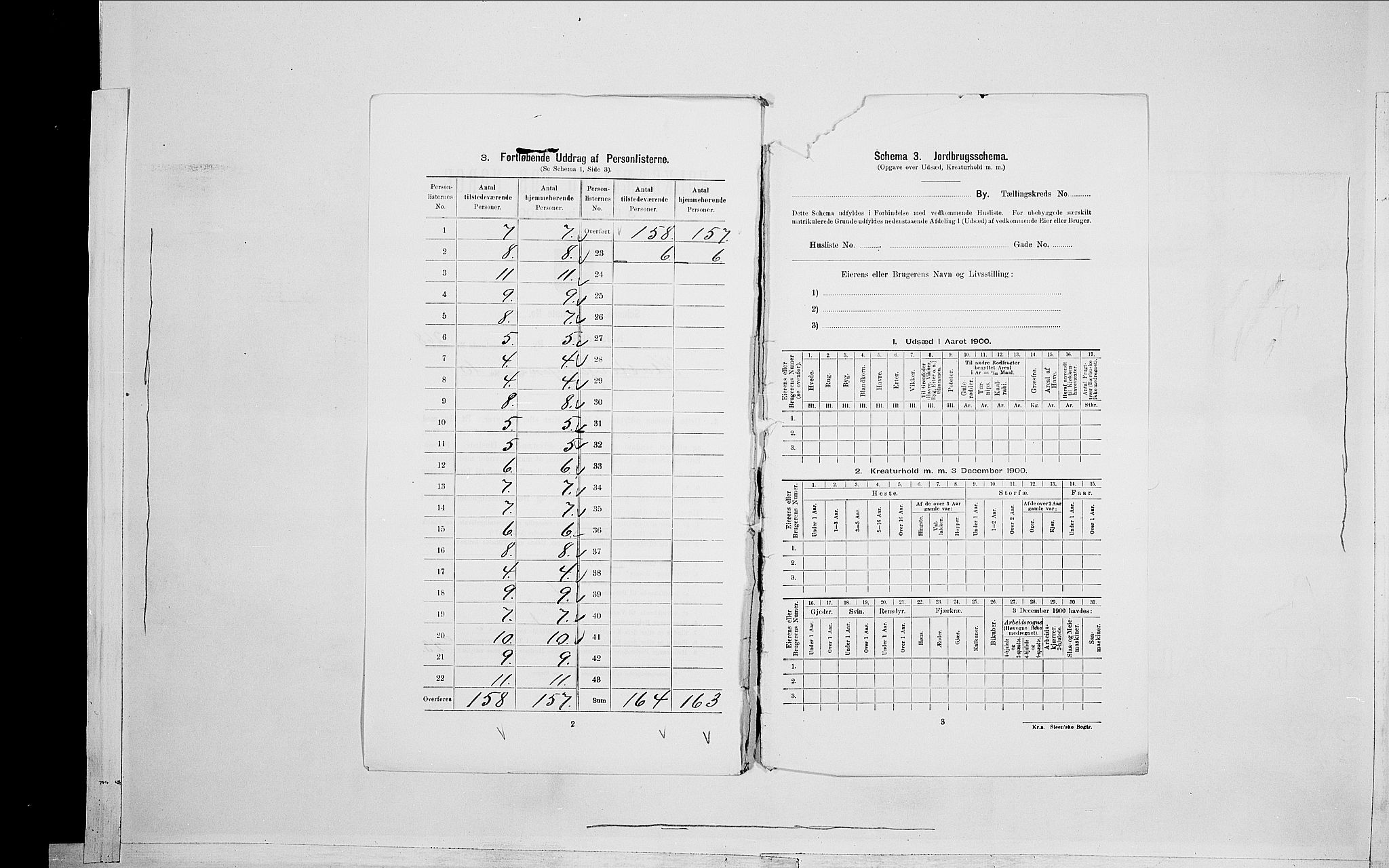 SAO, 1900 census for Kristiania, 1900, p. 48384