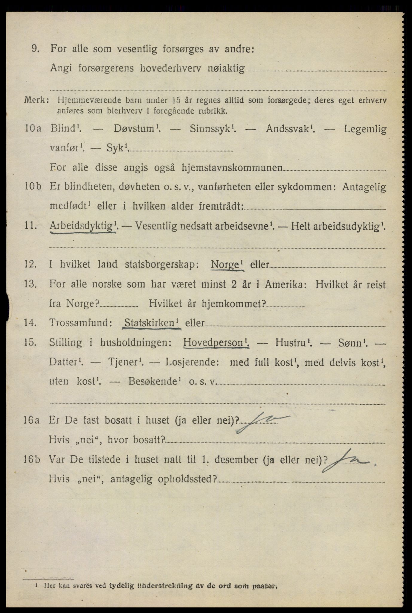 SAO, 1920 census for Asker, 1920, p. 14069