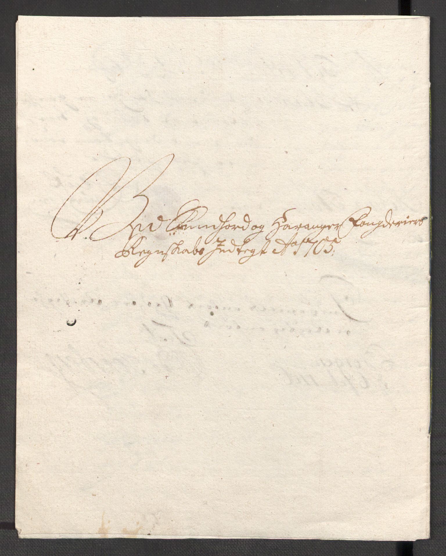 Rentekammeret inntil 1814, Reviderte regnskaper, Fogderegnskap, AV/RA-EA-4092/R48/L2983: Fogderegnskap Sunnhordland og Hardanger, 1705, p. 47