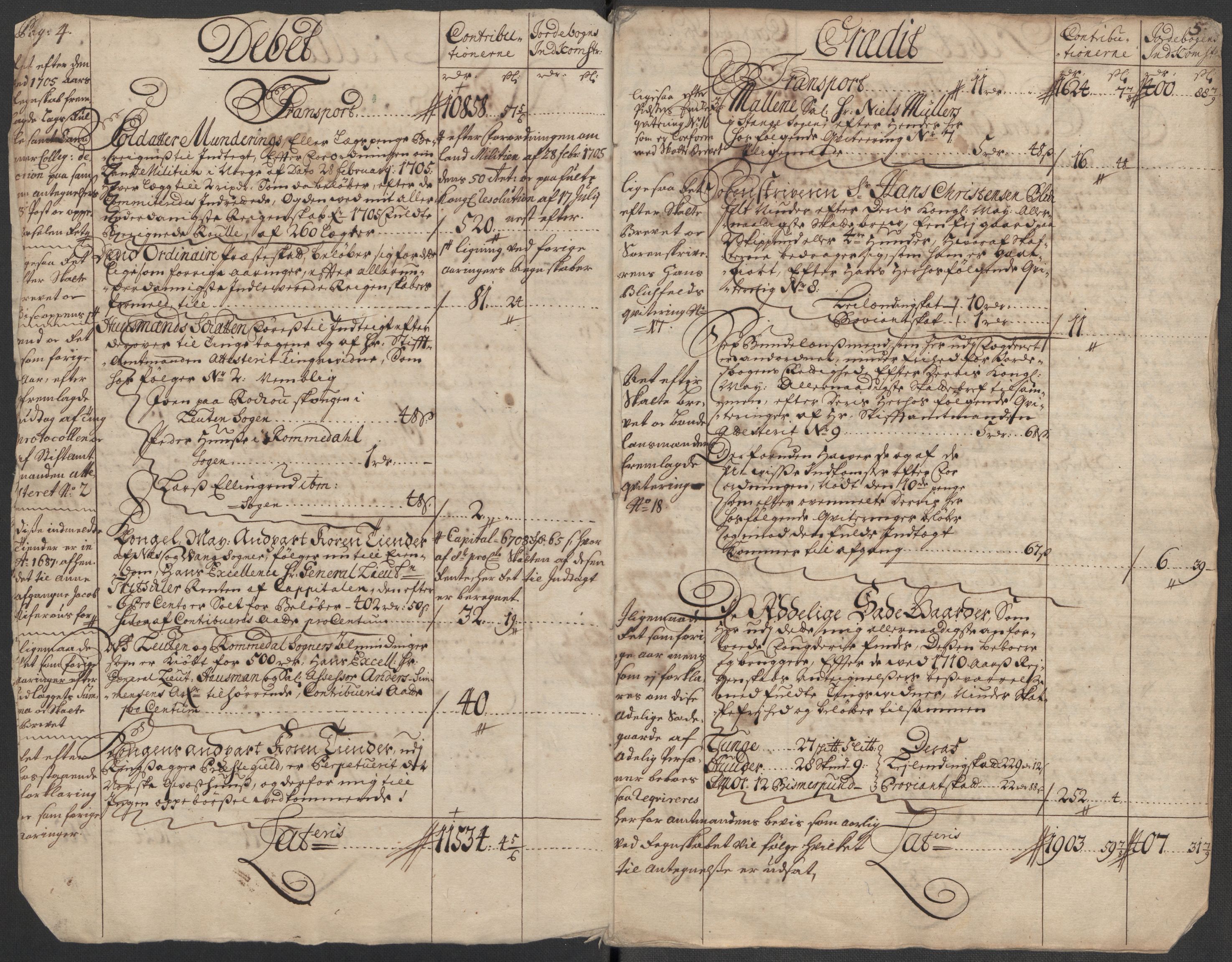 Rentekammeret inntil 1814, Reviderte regnskaper, Fogderegnskap, AV/RA-EA-4092/R16/L1049: Fogderegnskap Hedmark, 1712, p. 5