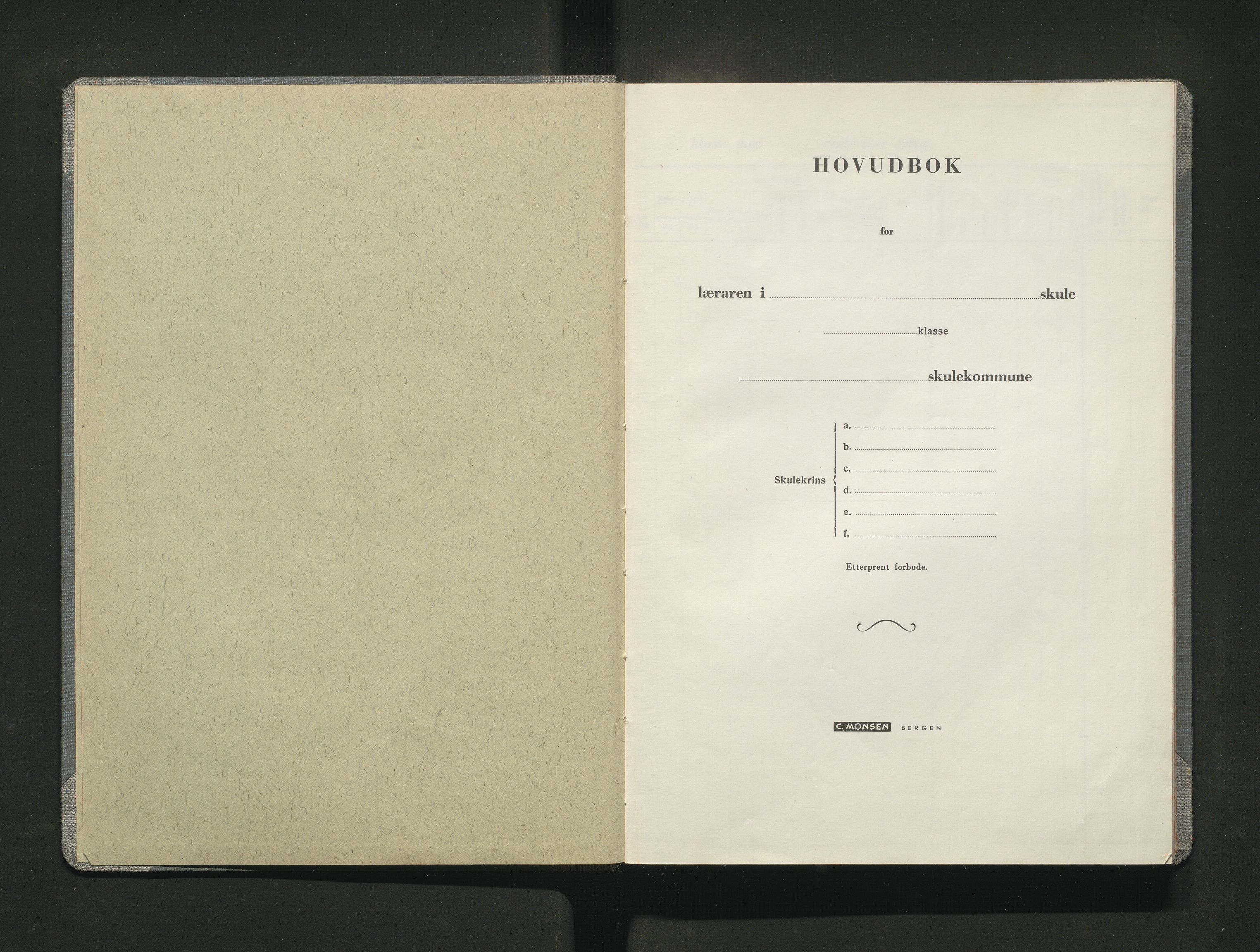 Kvinnherad kommune. Barneskulane, IKAH/1224-231/F/Ff/L0006: Skuleprotokoll for Undarheim krins , 1966-1969