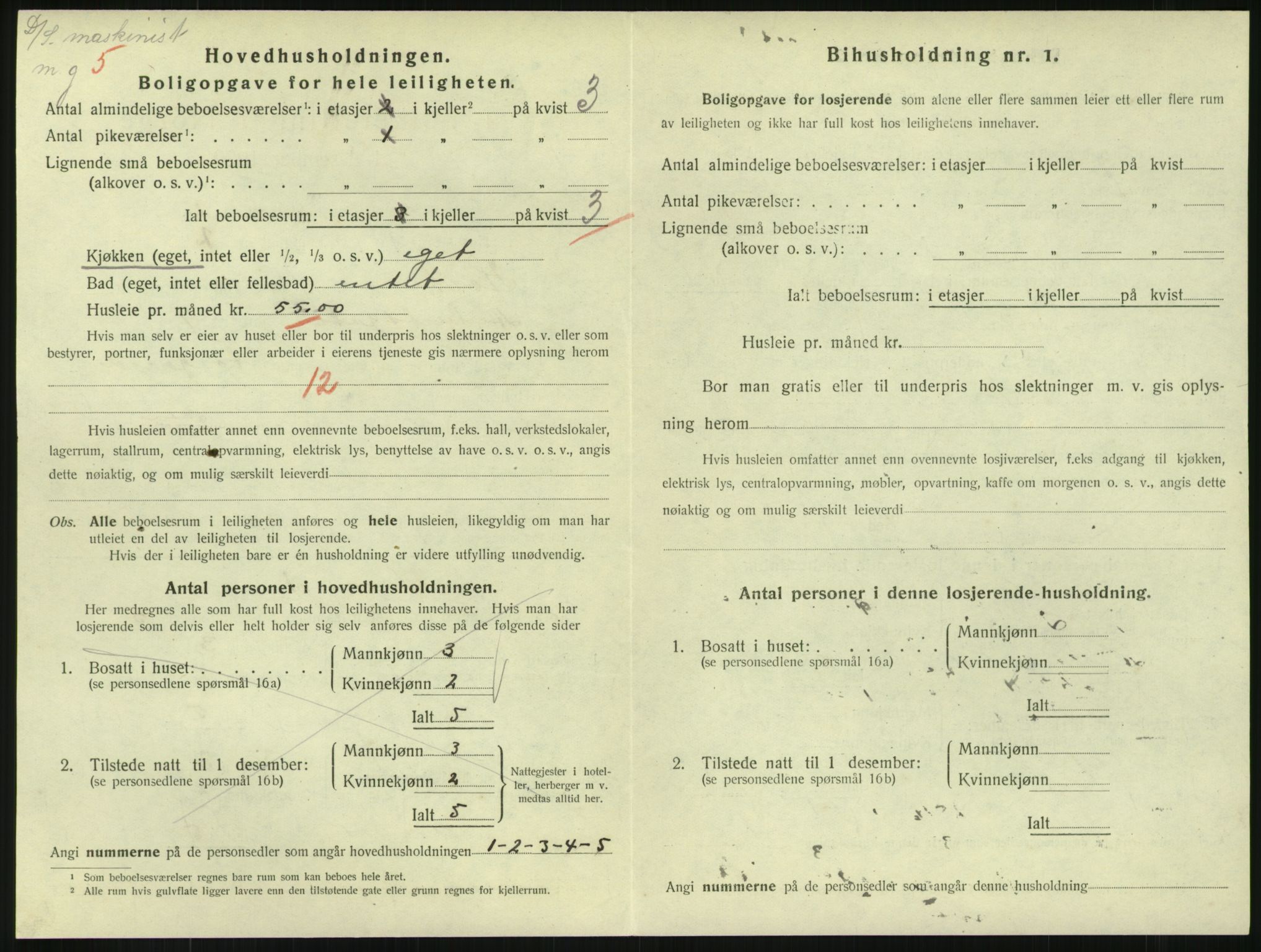 SAKO, 1920 census for Horten, 1920, p. 4598