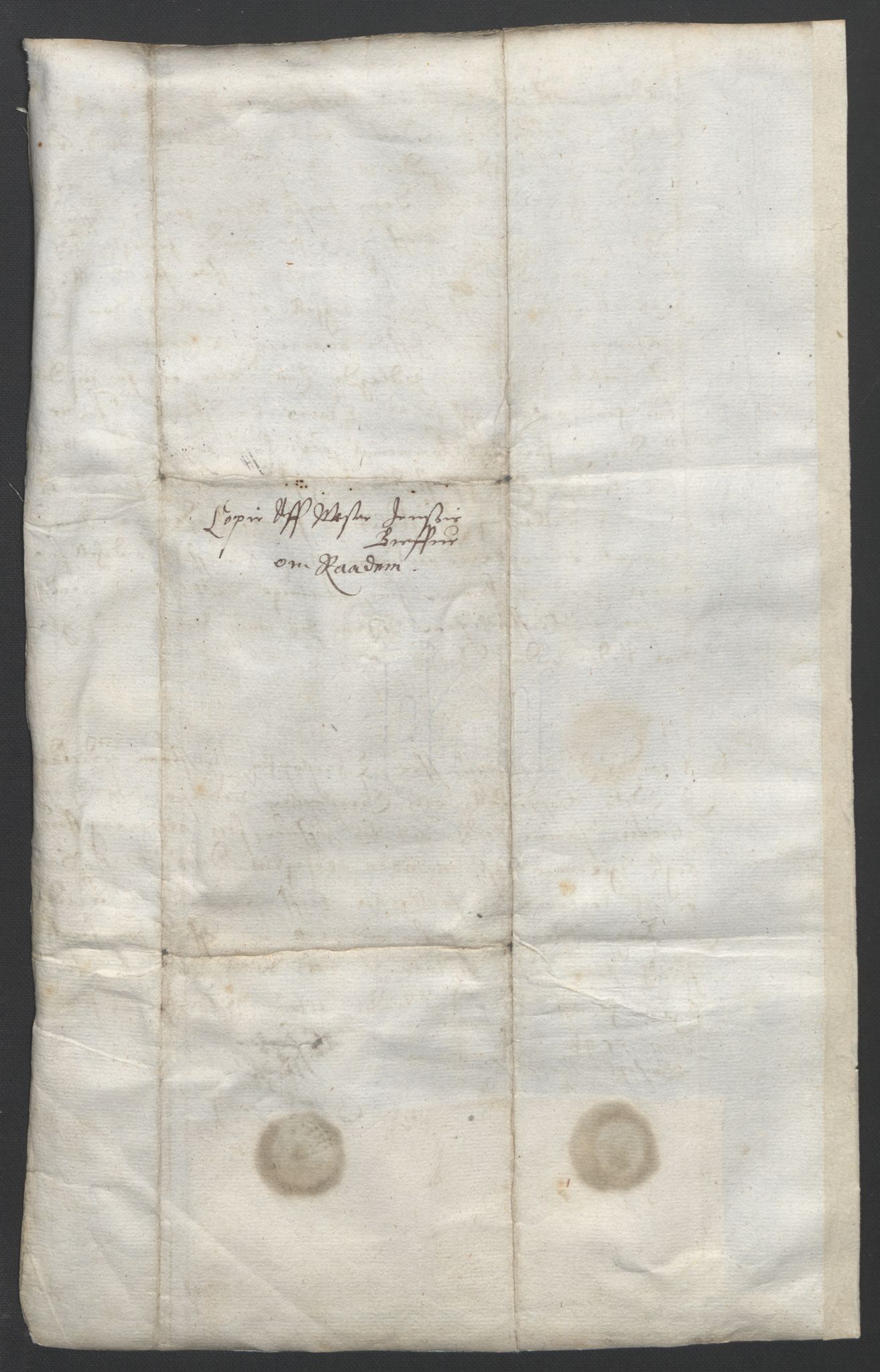Oslo stiftsdireksjon, SAO/A-11085/G/Gb/L0001: Bispestolens dokumenter, 1584-1612, p. 98