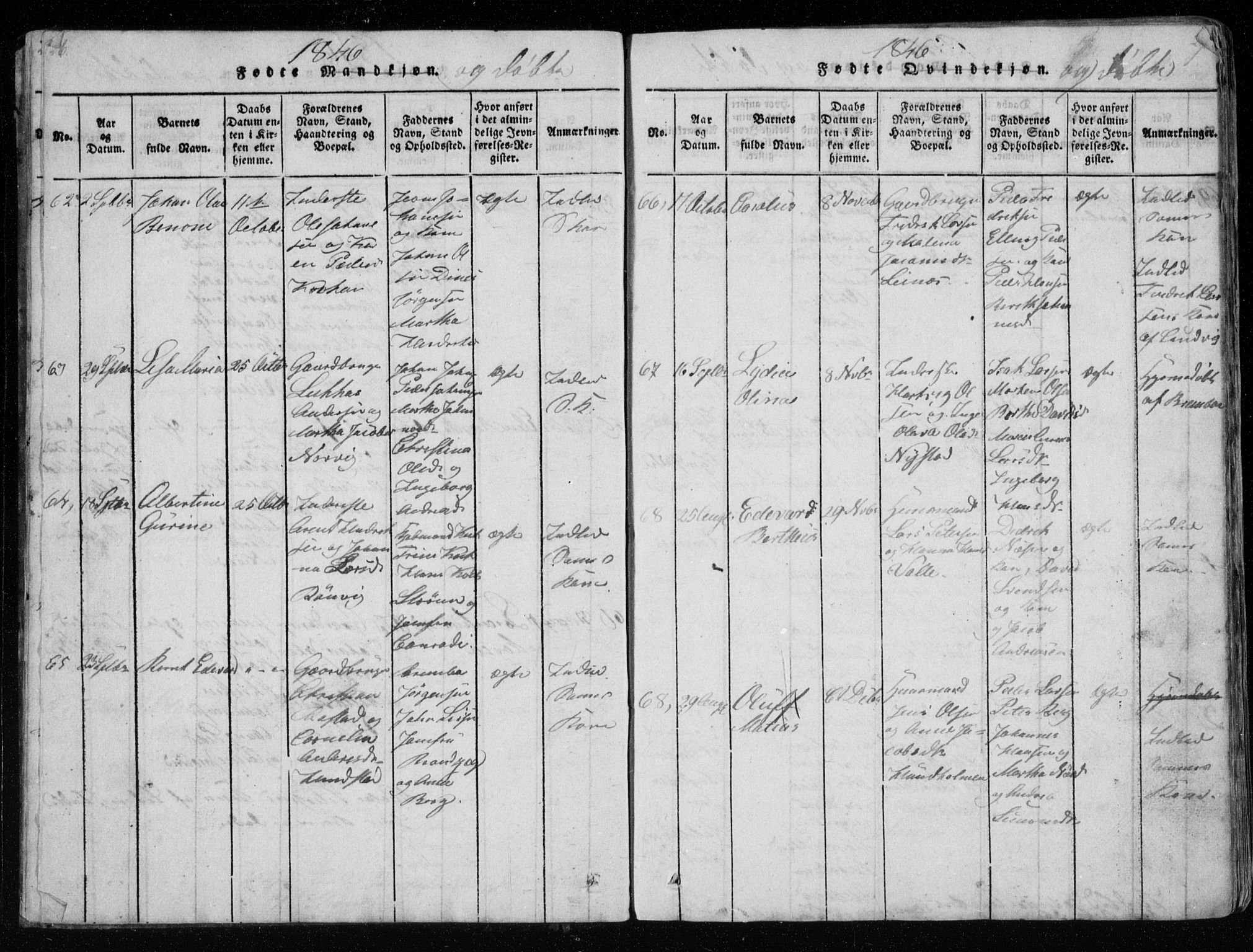 Ministerialprotokoller, klokkerbøker og fødselsregistre - Nordland, AV/SAT-A-1459/801/L0026: Parish register (copy) no. 801C01, 1820-1855, p. 26-27