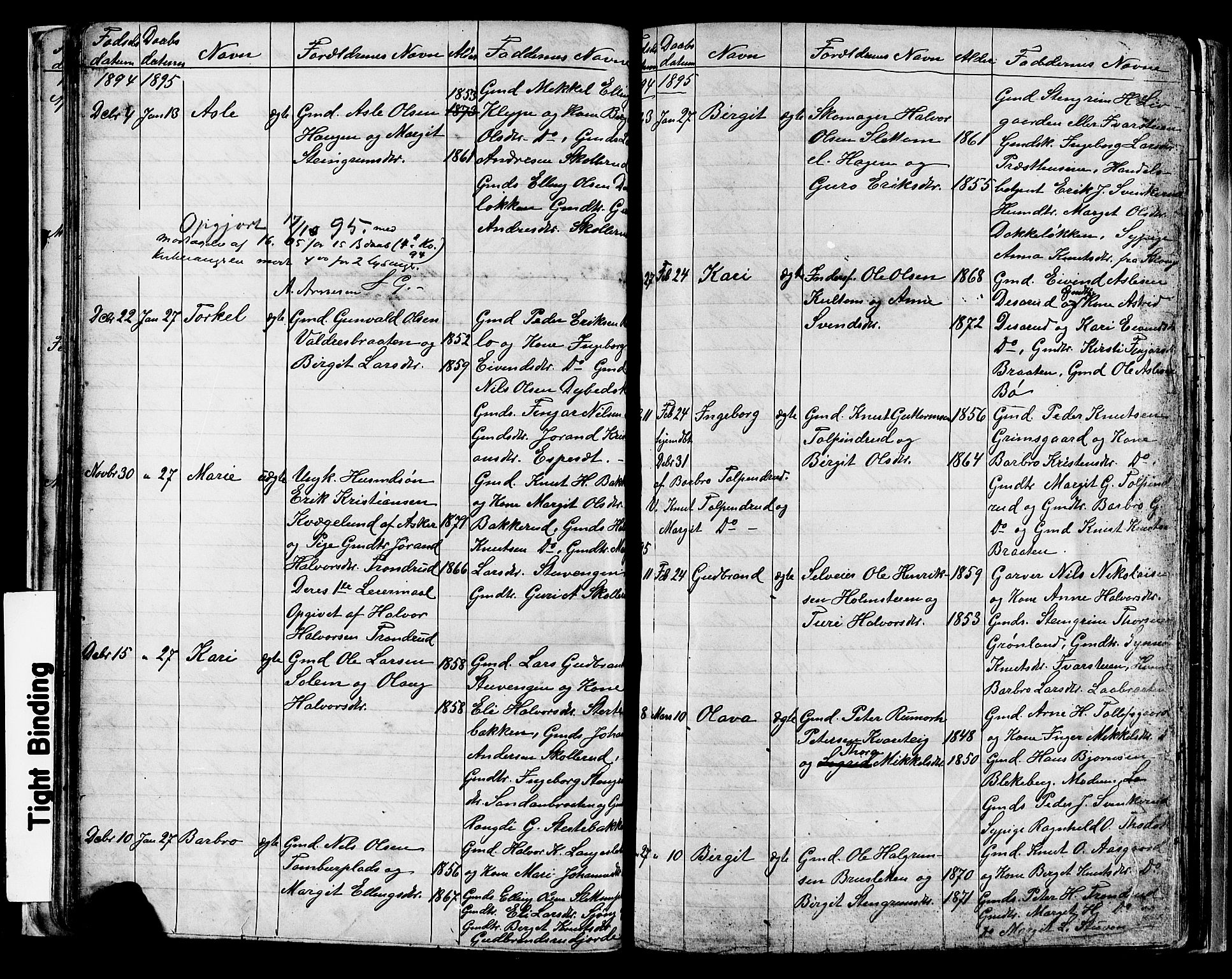 Nes kirkebøker, SAKO/A-236/G/Ga/L0003: Parish register (copy) no. I 3, 1889-1909