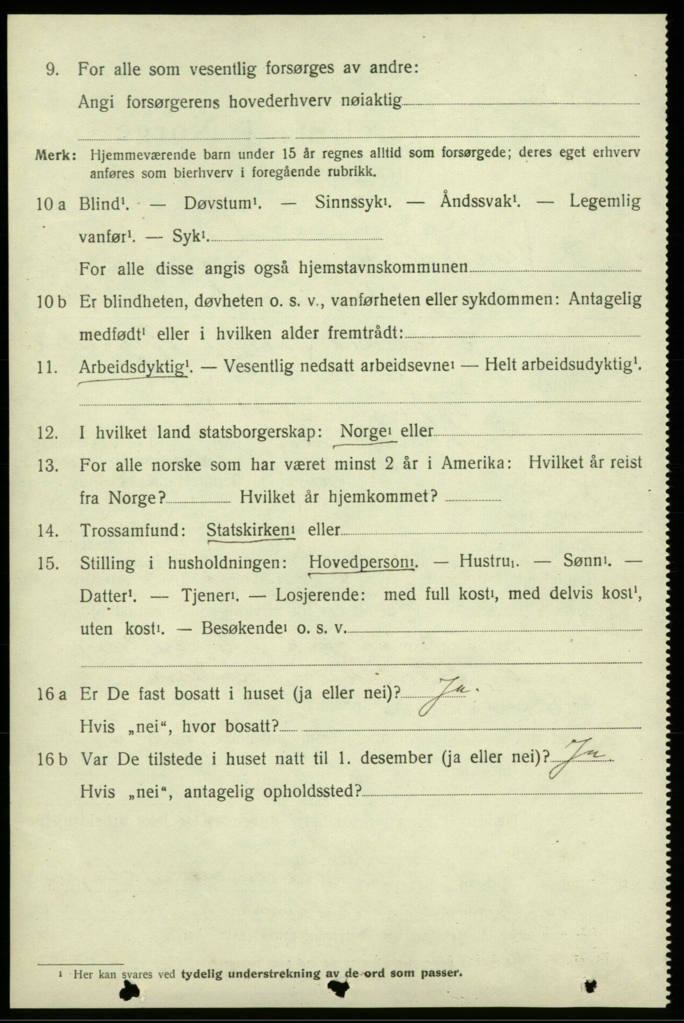 SAB, 1920 census for Varaldsøy, 1920, p. 738