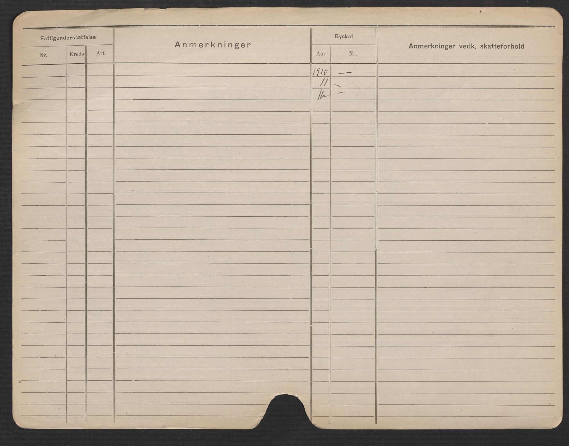 Oslo folkeregister, Registerkort, AV/SAO-A-11715/F/Fa/Fac/L0006: Menn, 1906-1914, p. 424b