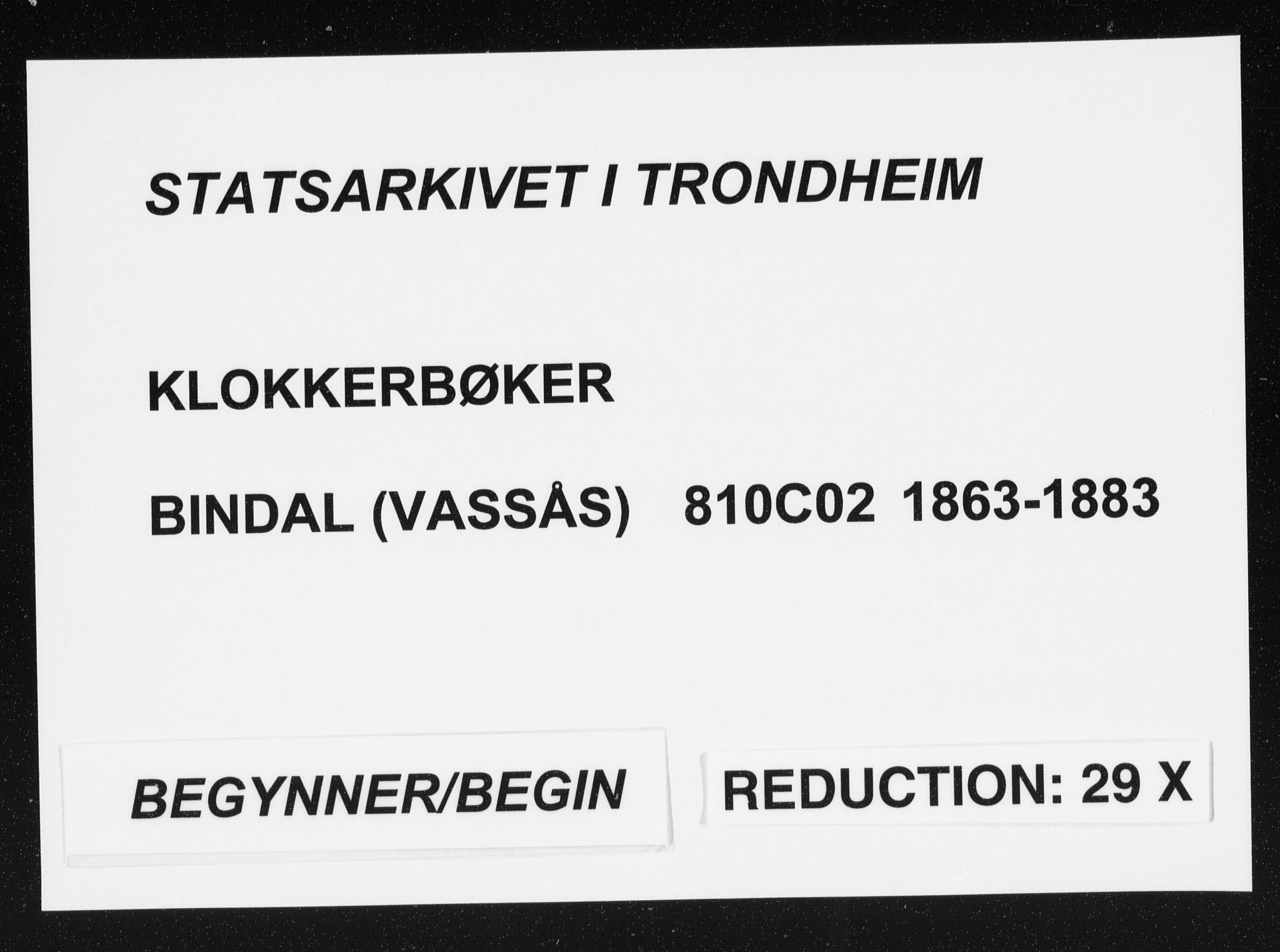 Ministerialprotokoller, klokkerbøker og fødselsregistre - Nordland, SAT/A-1459/810/L0158: Parish register (copy) no. 810C02 /1, 1863-1883