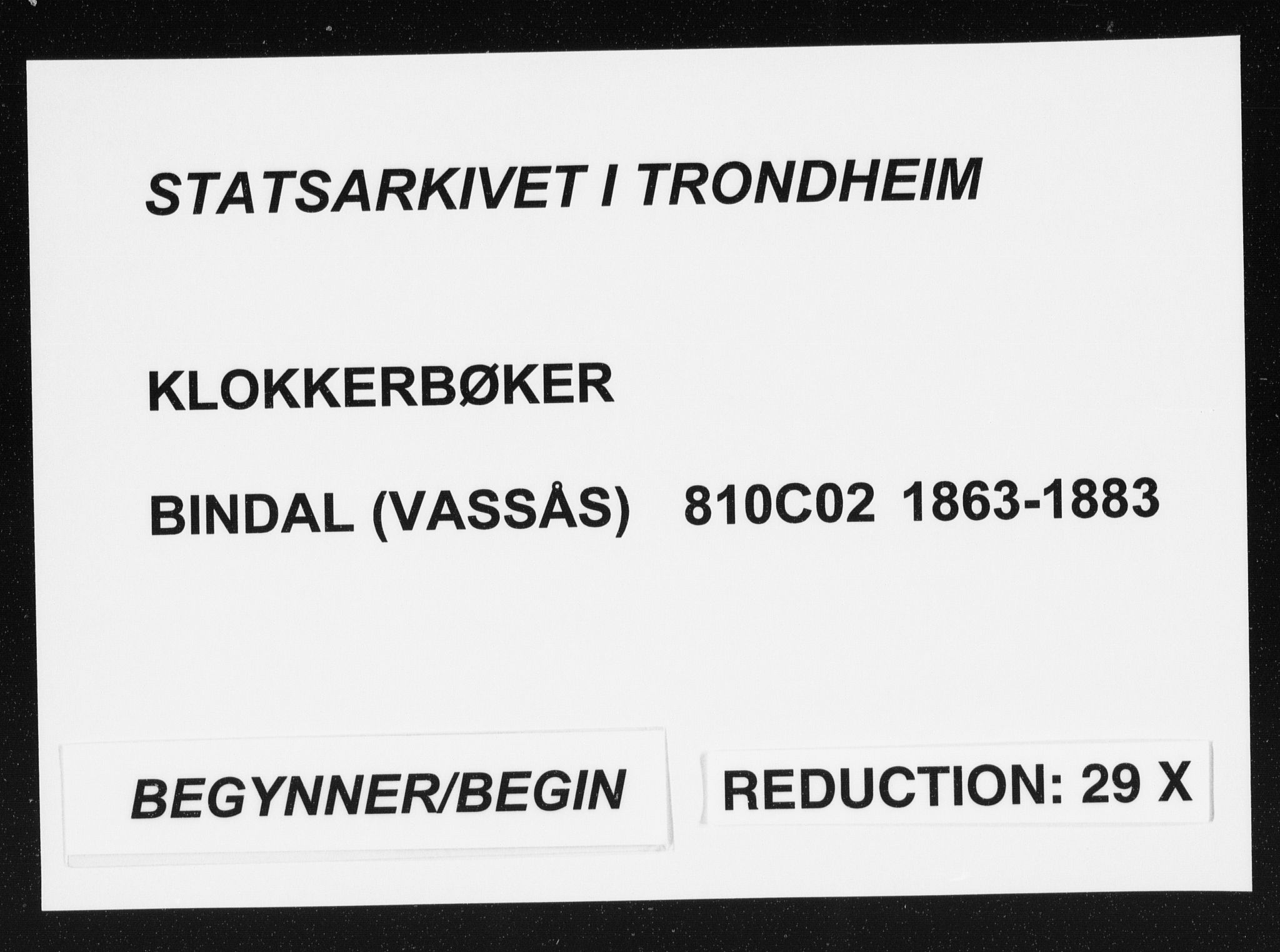 Ministerialprotokoller, klokkerbøker og fødselsregistre - Nordland, AV/SAT-A-1459/810/L0158: Parish register (copy) no. 810C02 /1, 1863-1883