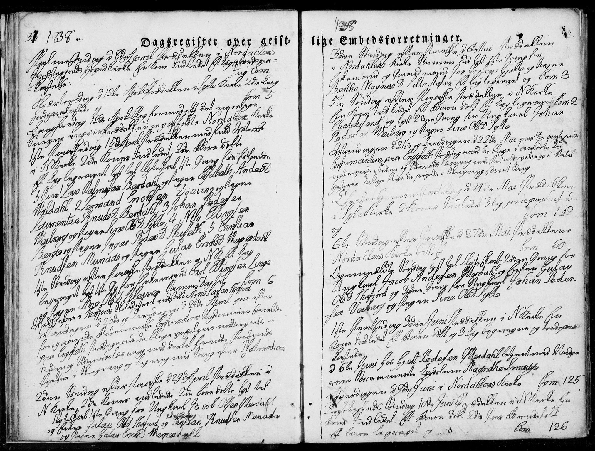 Ministerialprotokoller, klokkerbøker og fødselsregistre - Møre og Romsdal, AV/SAT-A-1454/519/L0247: Parish register (official) no. 519A06, 1827-1846, p. 31