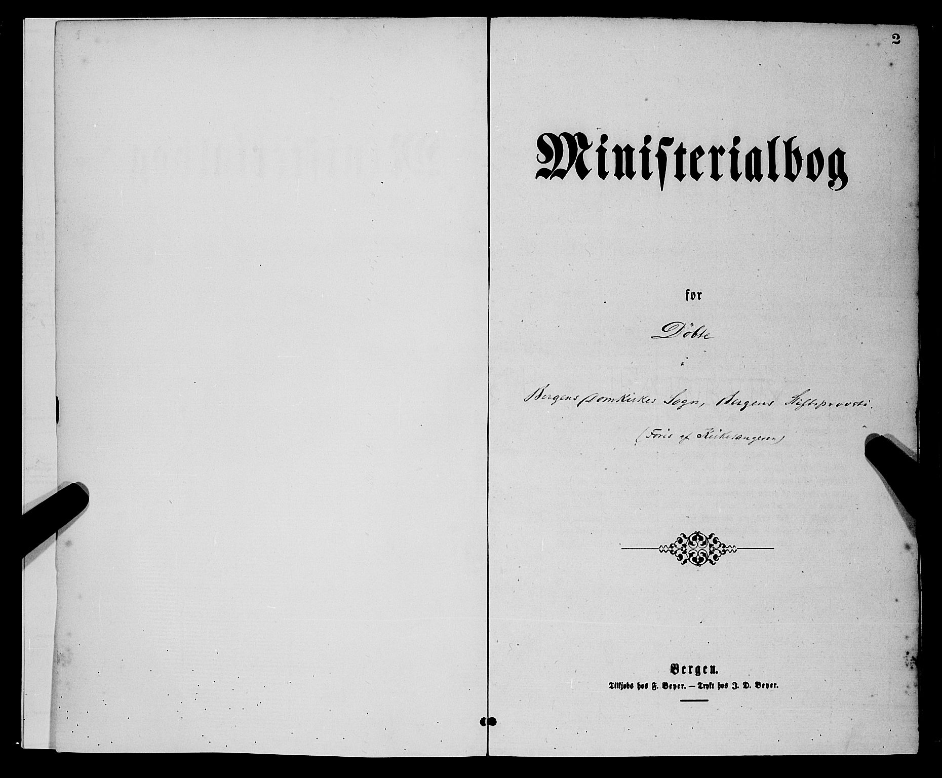 Domkirken sokneprestembete, AV/SAB-A-74801/H/Hab/L0014: Parish register (copy) no. B 7, 1877-1878, p. 2