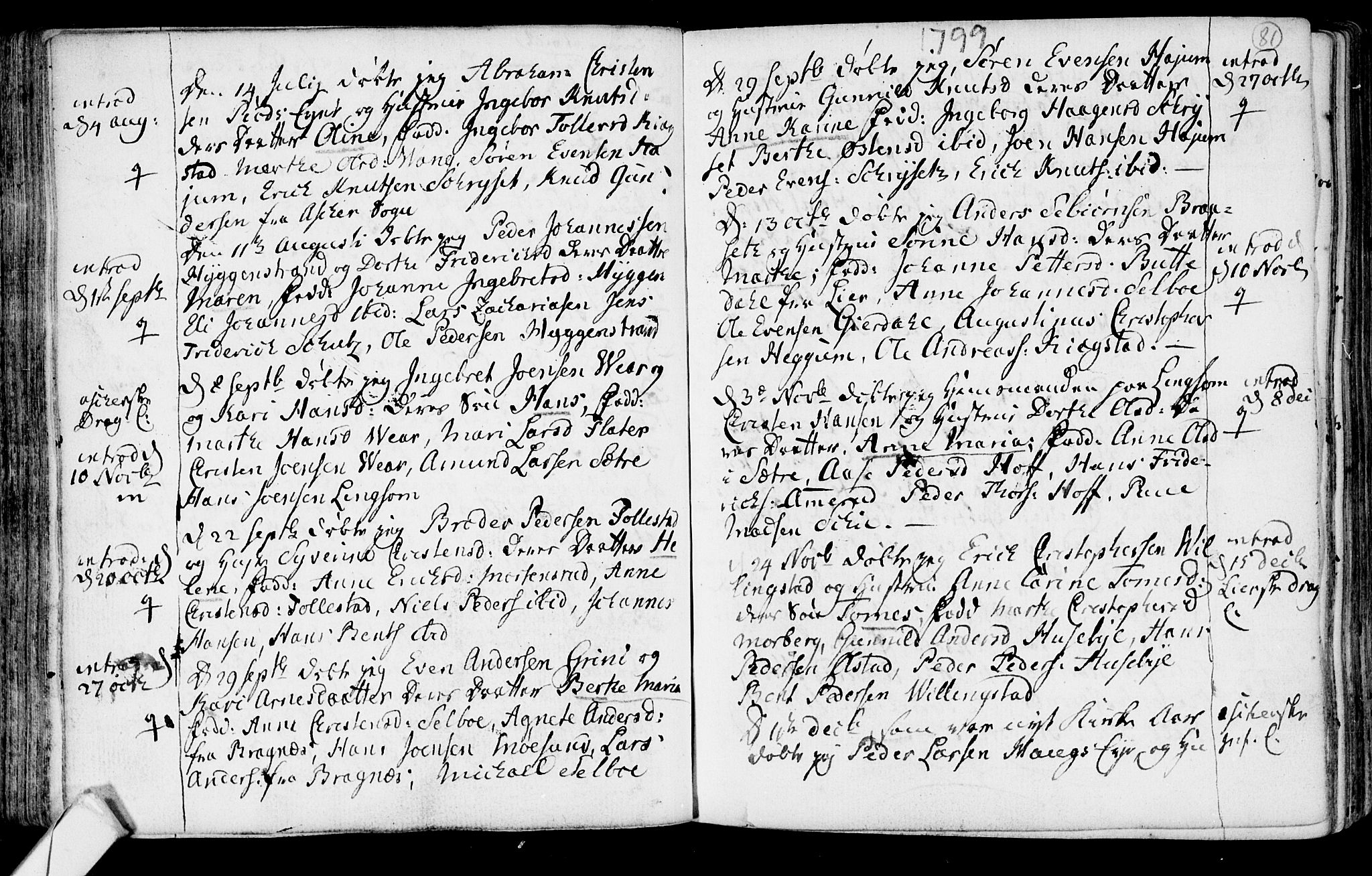Røyken kirkebøker, SAKO/A-241/F/Fa/L0003: Parish register (official) no. 3, 1782-1813, p. 81